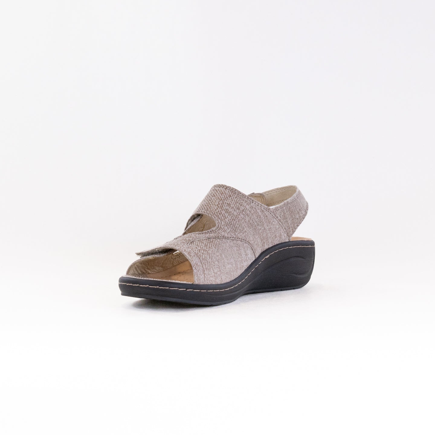 Fidelio Earth-Toned Women's Vienna Casual Leather Sandal