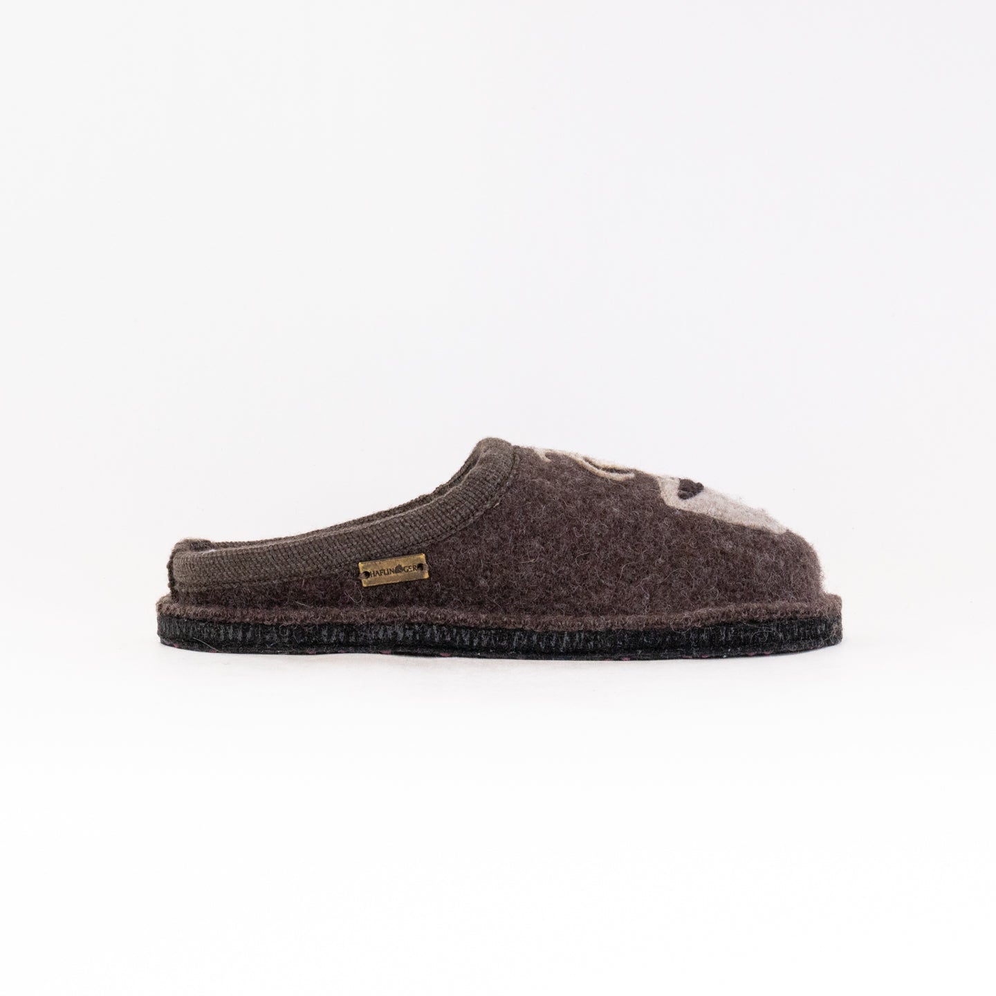 Unisex Haflinger Earth - Inspired Coffee Slippers