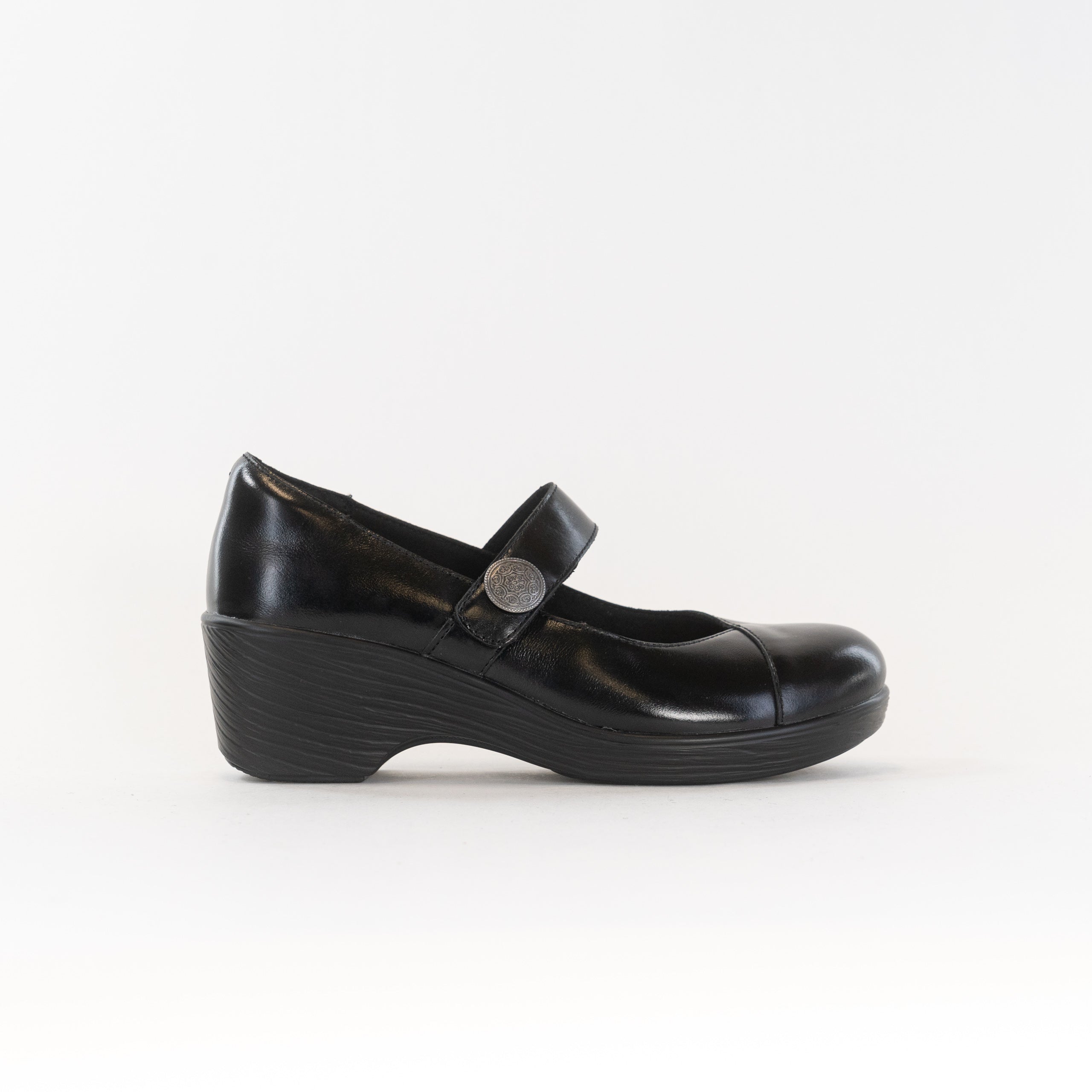 Women's Alegria Sofi - Stylish Noir Wedge Shoes
