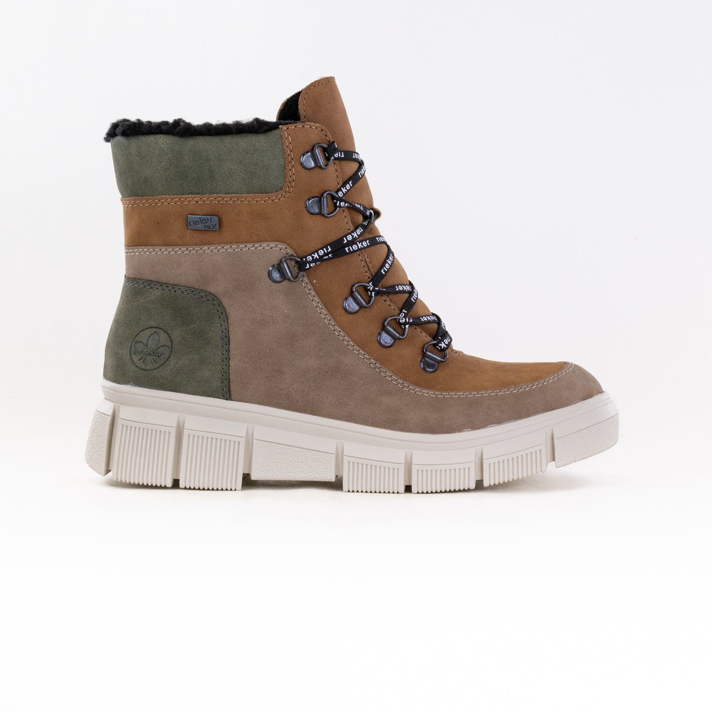 Rieker Women's Warm-Lined Anti-Stress Brown X3404-90 Walking Boots