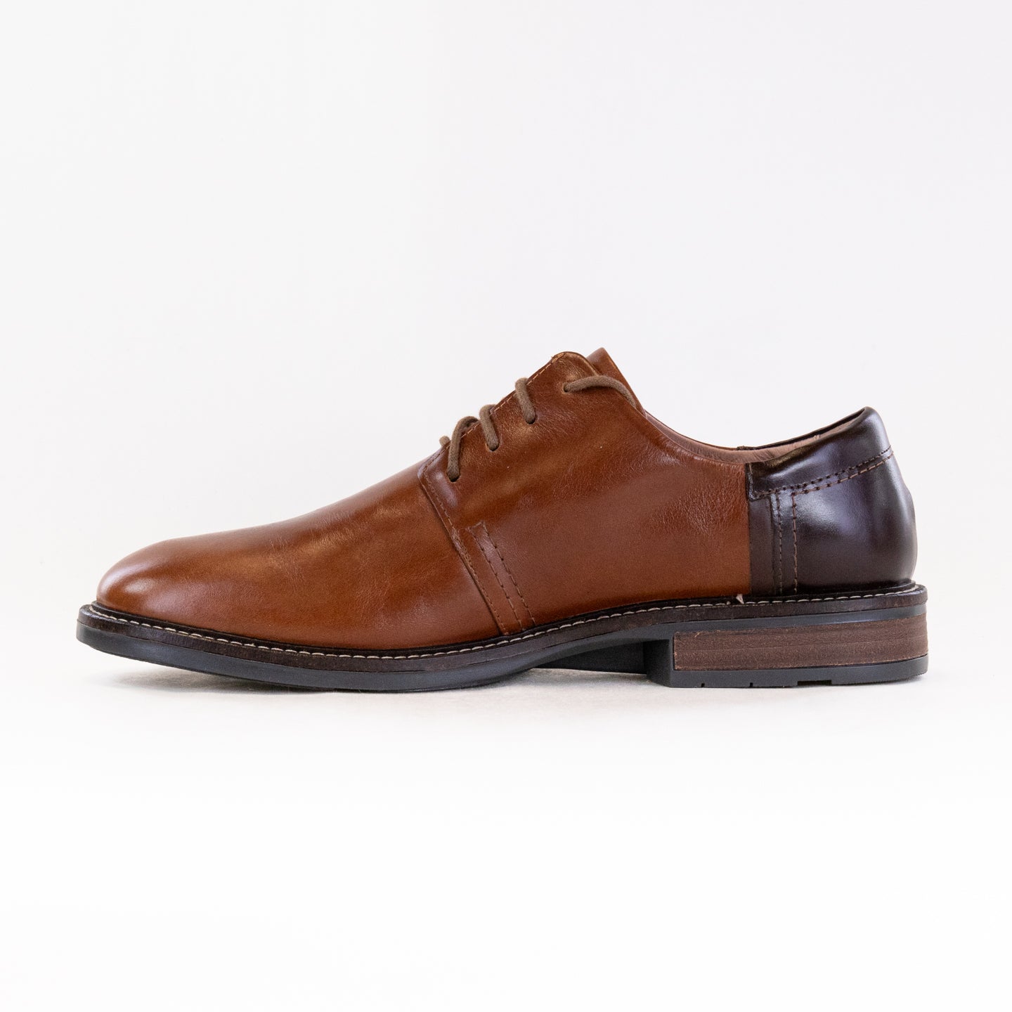 Men's Naot Chief Lace-up Dress Shoes in Maple Walnut Toffee Color