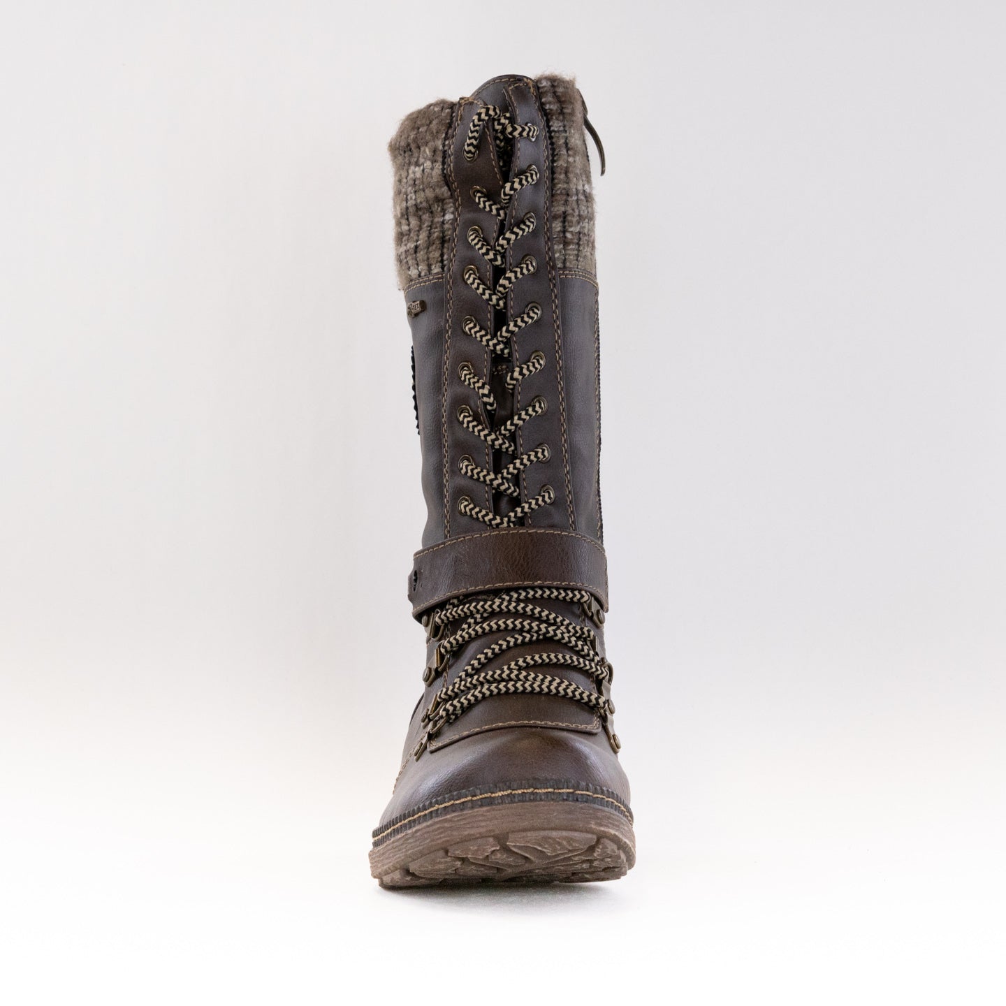 Women's Spring Step Ababi Taupe Water-Resistant Hiking Boots