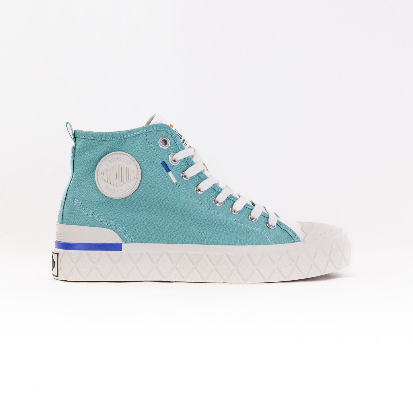 Women's Palladium Palla Ace Organic Chukka in Sea - Green Style
