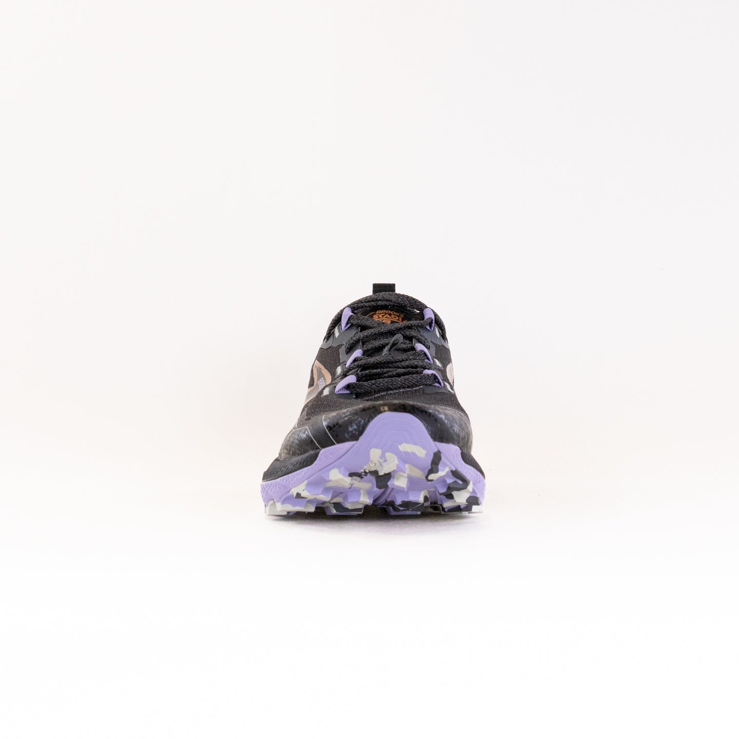 Women's Brooks Cascadia 18 Running Shoes - Ebony, Sweet Lavender & Copper
