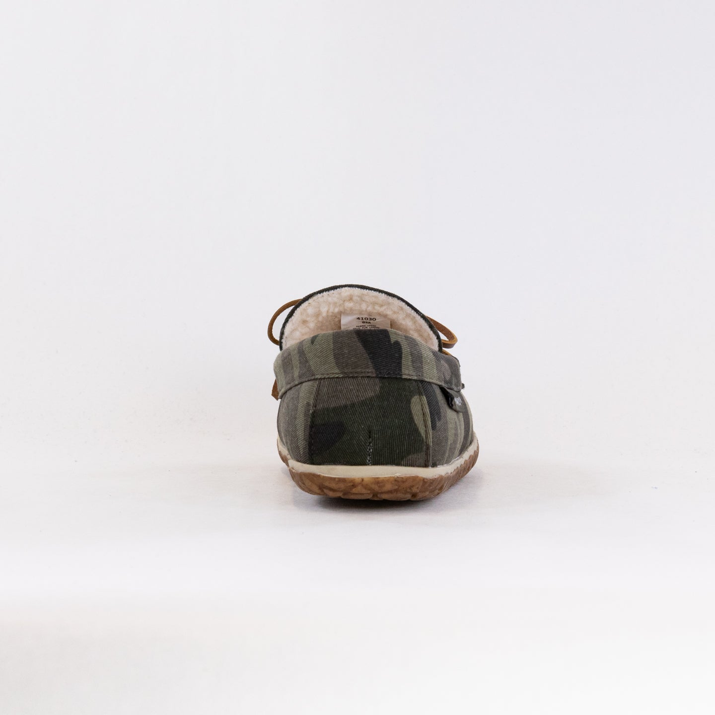 Men's Minnetonka Tomm in Stylish Green Camo Print