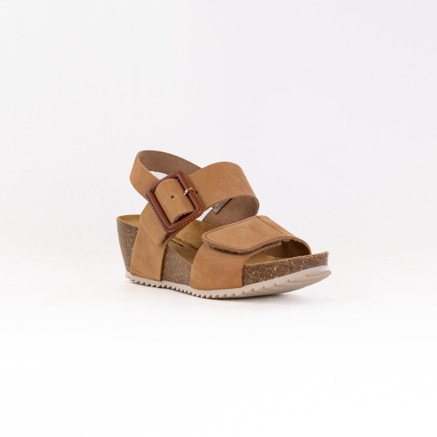 Eric Michael Women's Elegant Camel-Colored Lake Sandals