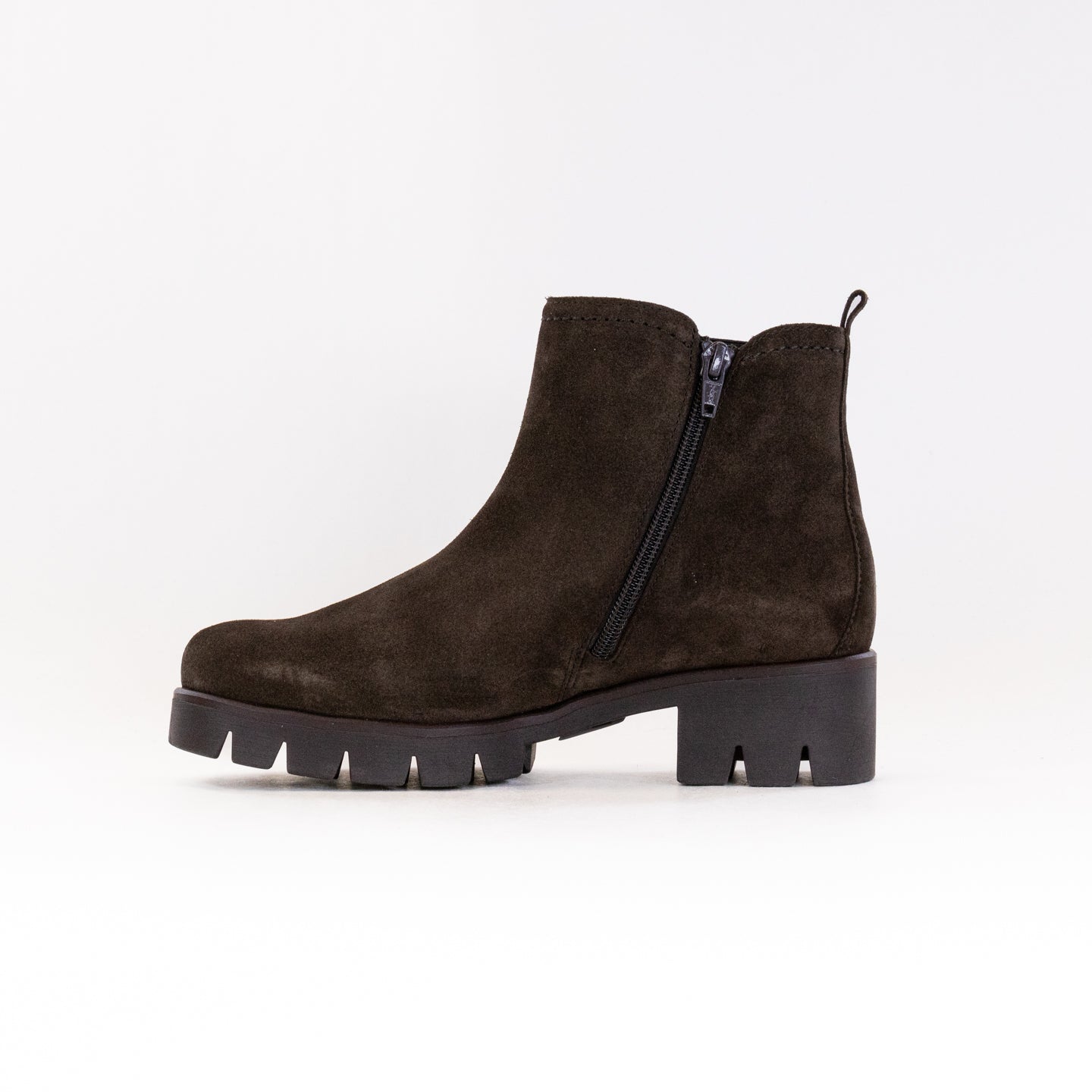 Women's Brown Suede Gabor 51.710.18 Stylish Ankle Boots