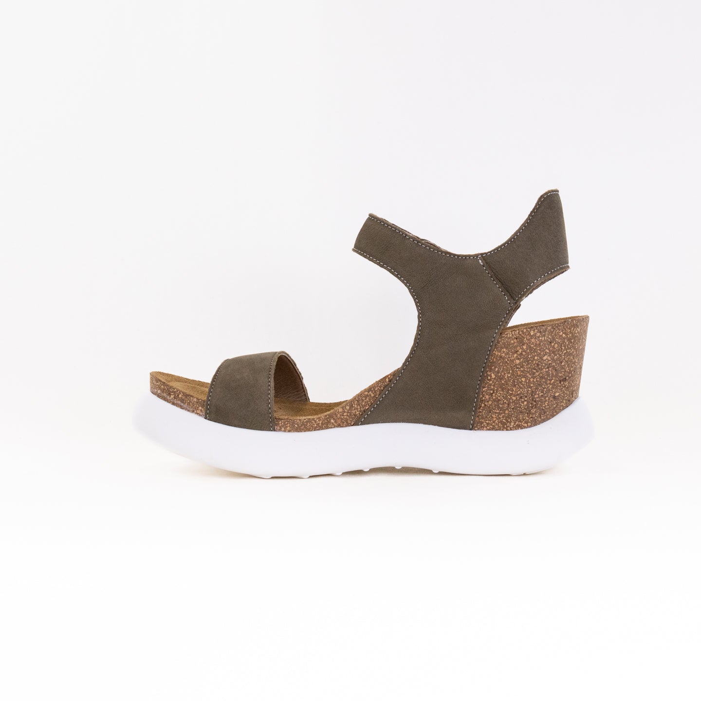 Fly London Women's GOGO967FLY Elegant Khaki Heels