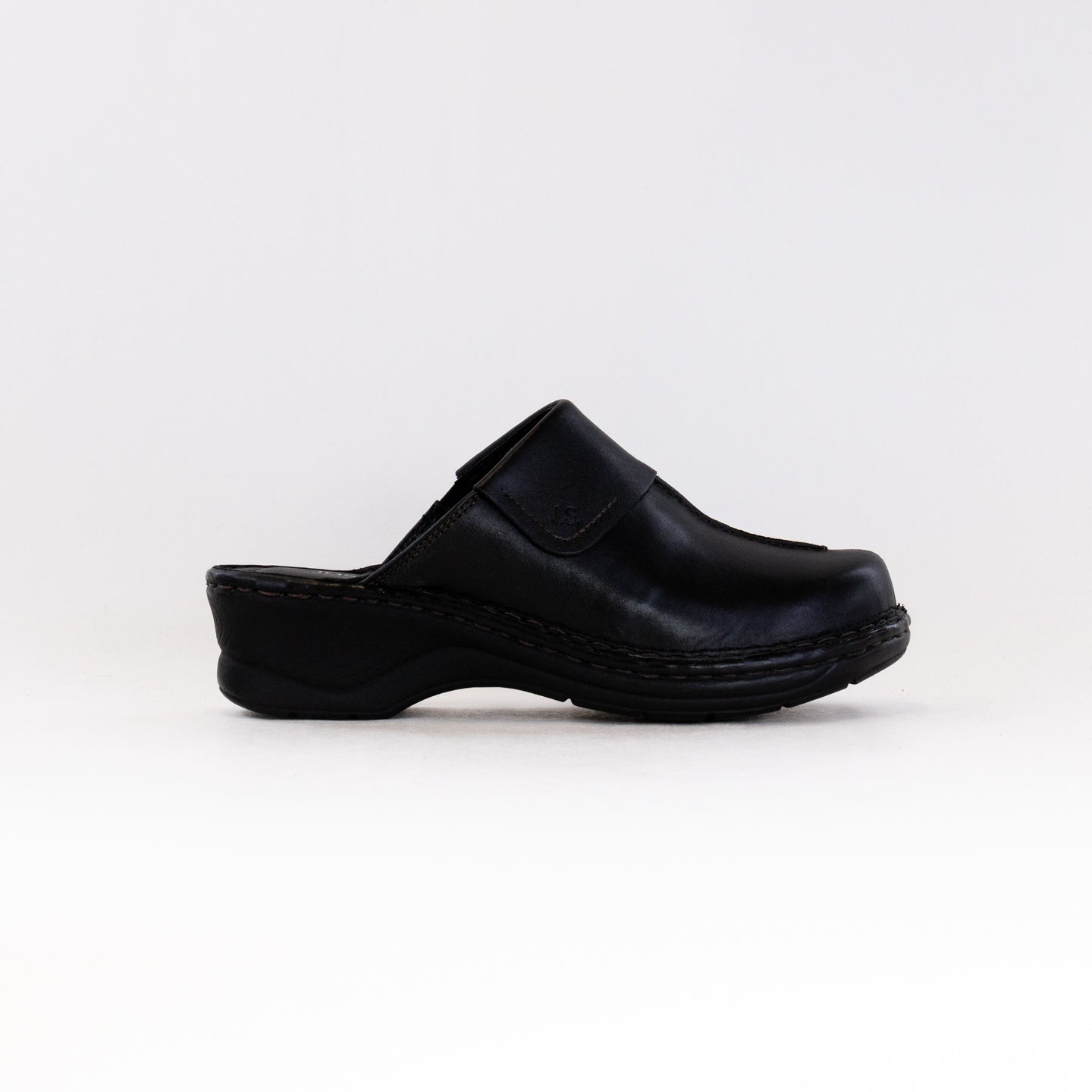 Josef Seibel Women's Black Carole Clogs - Comfortable All-Day Wear