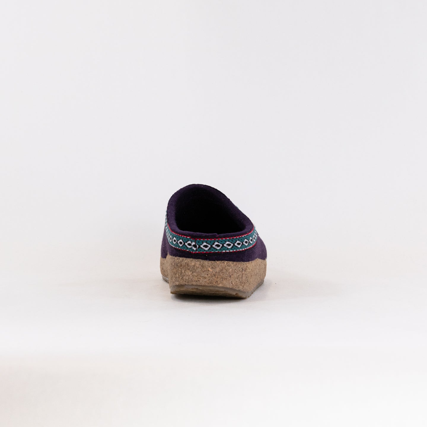 Haflinger Women's GZ Clogs in Eggplant Color