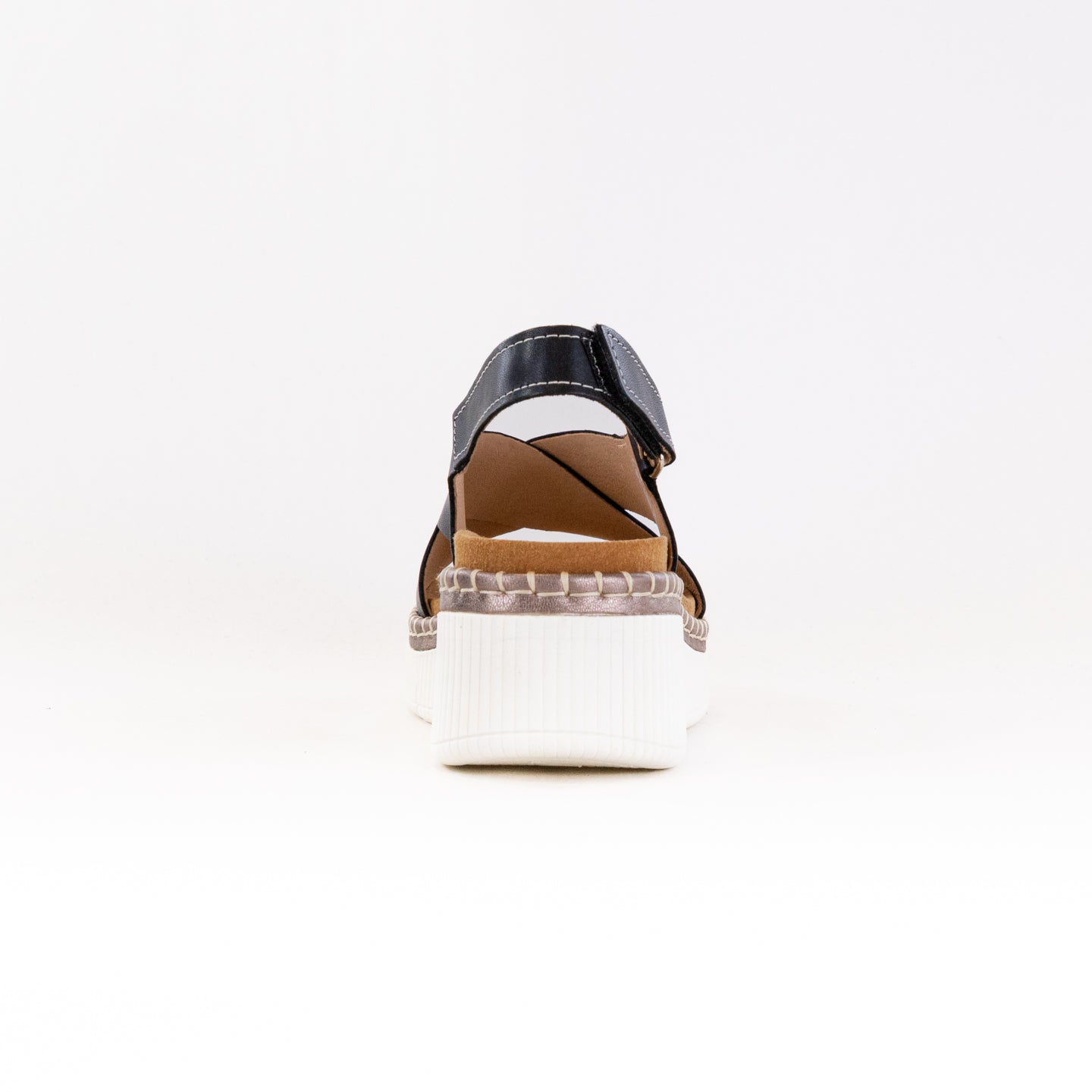 Women's Pikolinos Gomera Black Wedge Sandals - Comfortable and Stylish Footwear