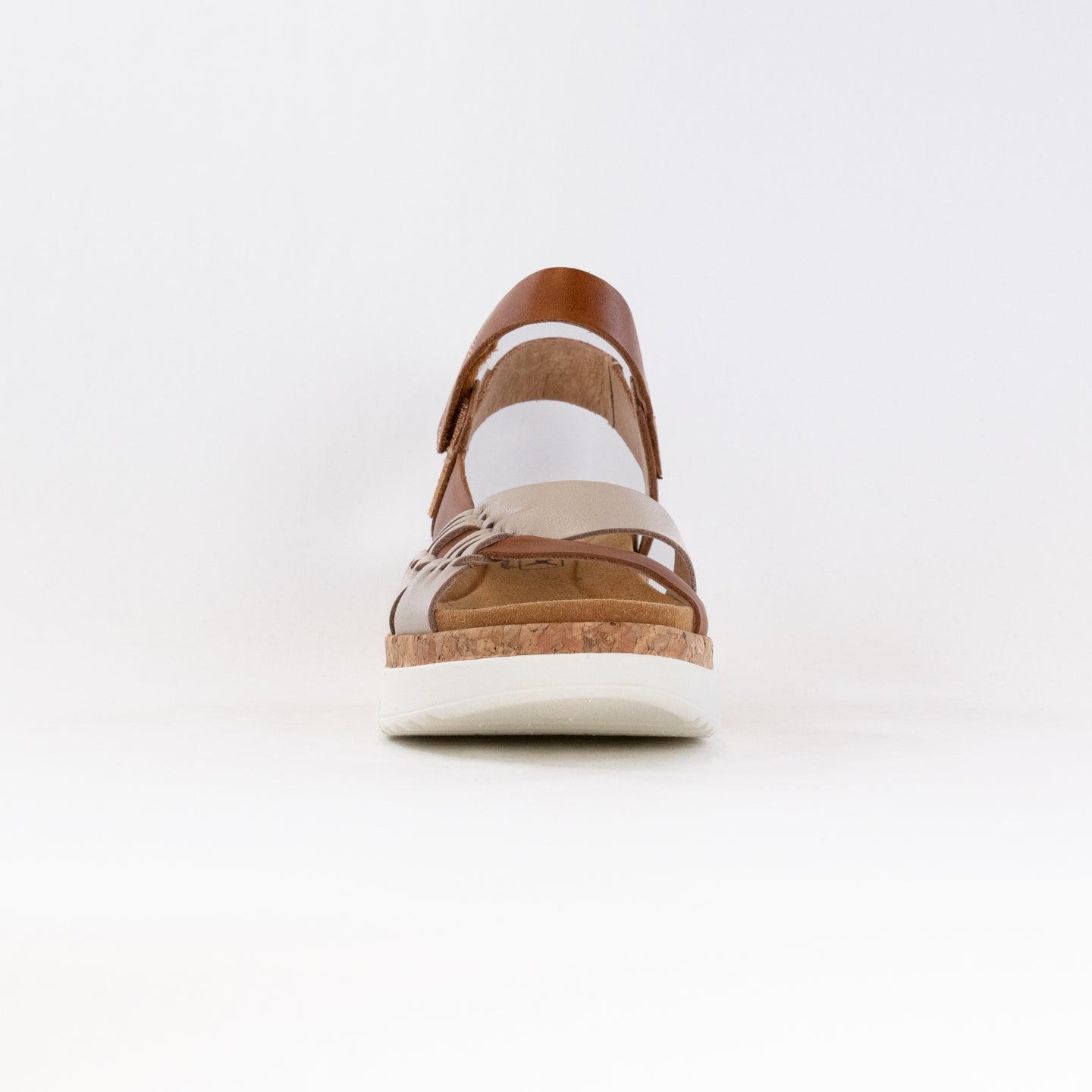 Pikolinos Women's Palma W4N - 0968C1 Sandals in Marfil - Brandy Color