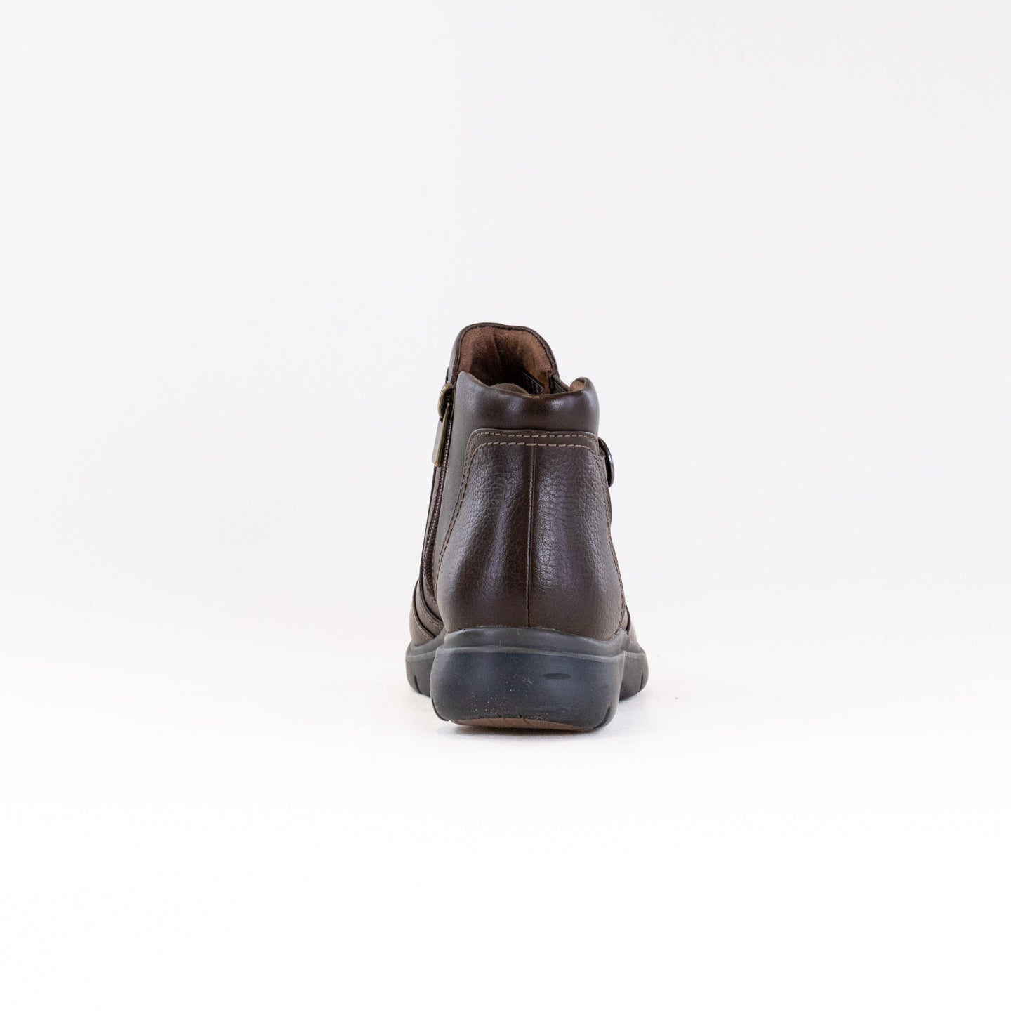 Clarks Women's Dark Brown Leather Certina Joy Heritage Boots