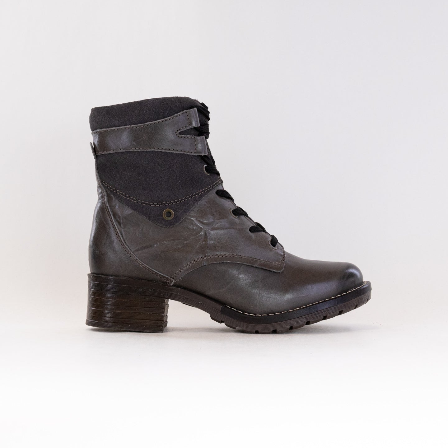 Women's Slate Dromedaris Kara Short Padded Lace - Up Boots