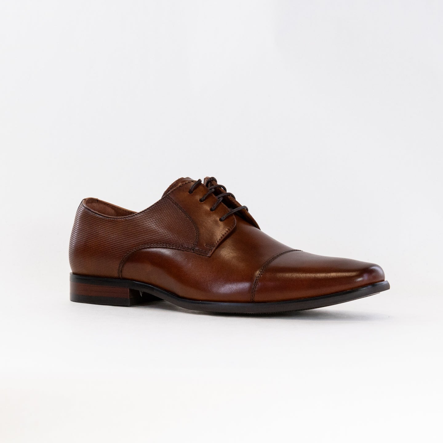Florsheim Men's Postino Cap Toe Oxford Dress Shoes in Cognac Color
