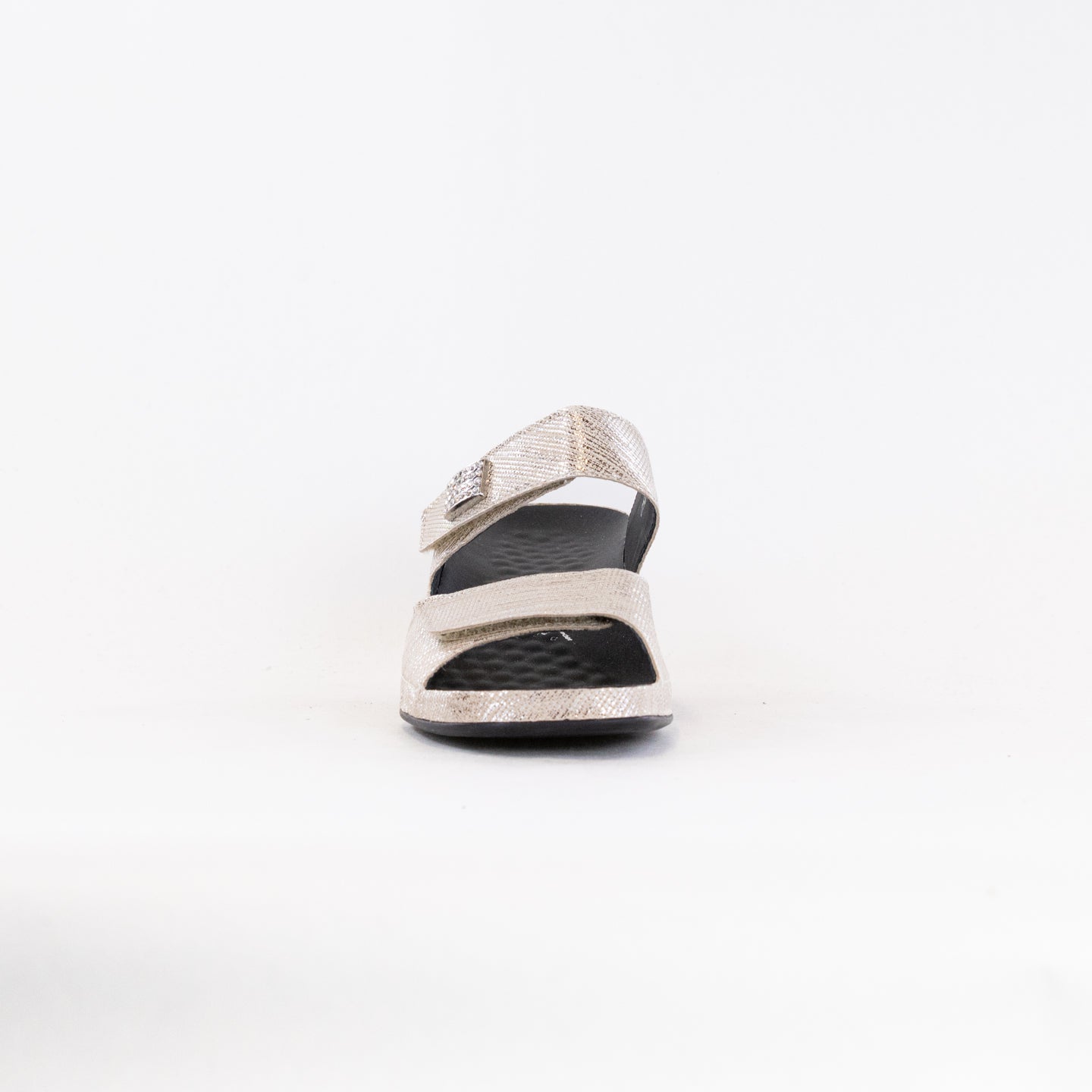 Women's Vital Joy Mule Sandals in Stunning Dunk Gold Metallic Leather