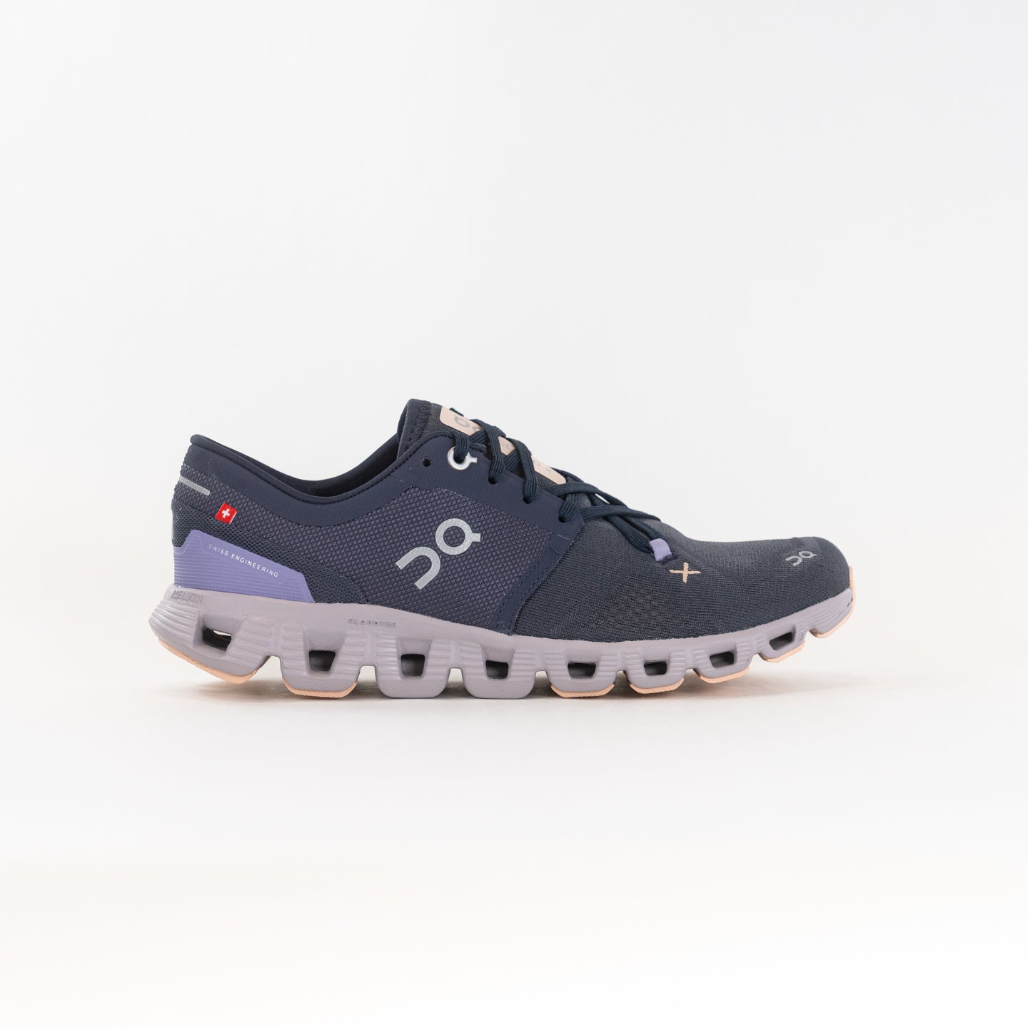Women's On Cloud X 3 - Iron/Fade: Ultralight, Reactive & Breathable