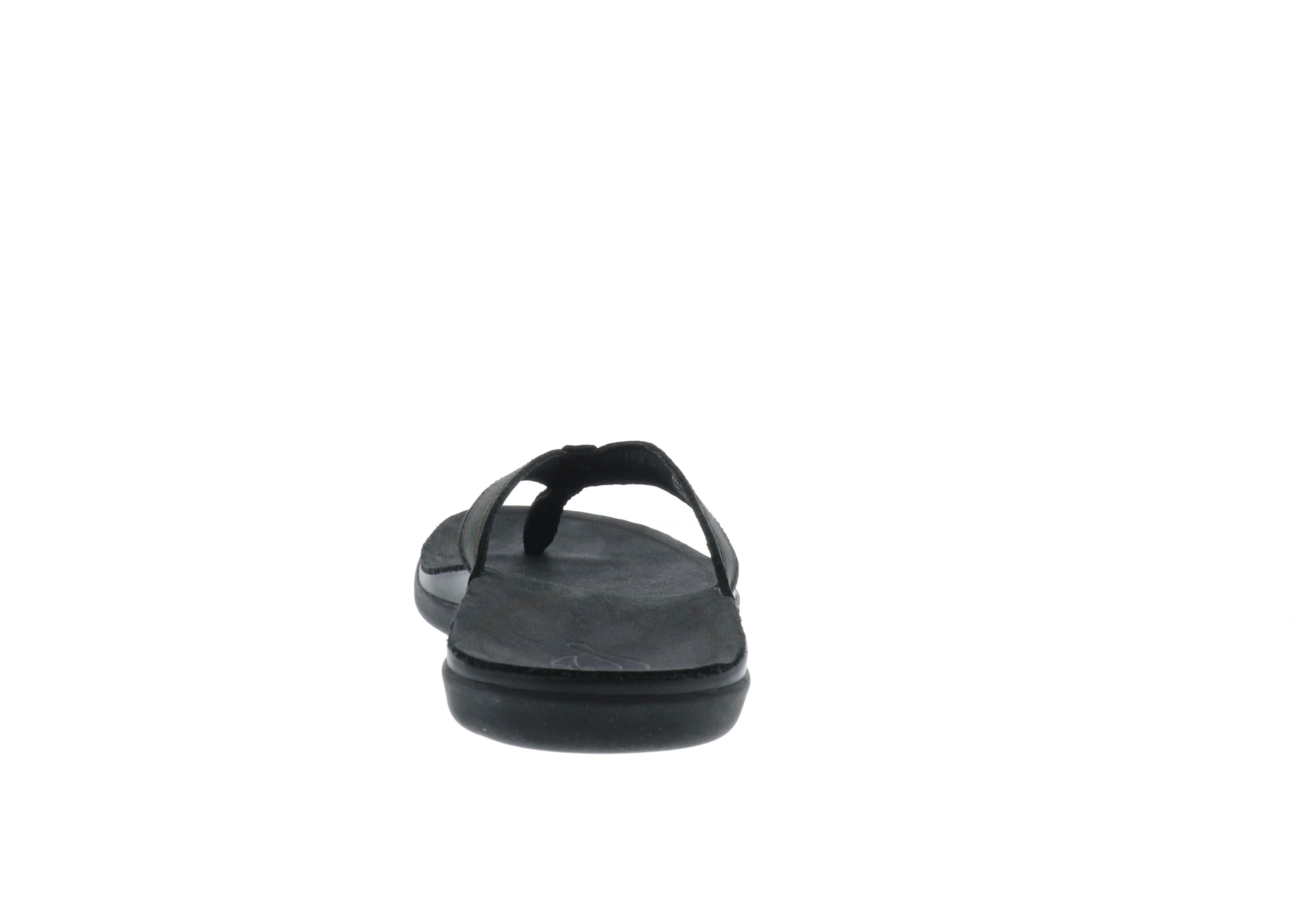 Olukai Women's 'Aukai Sandals in Classic Black Color