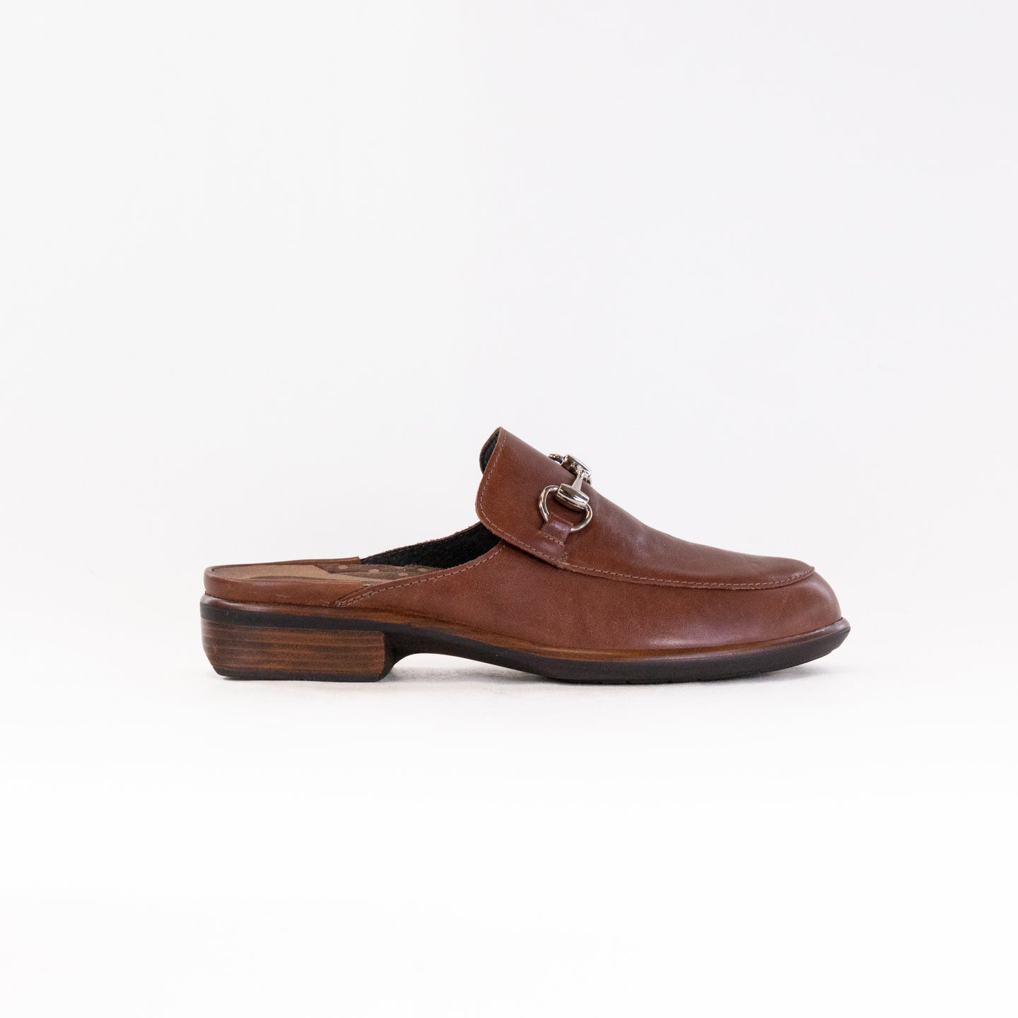 Naot Women's Halny Clogs in Soft Chestnut Leather