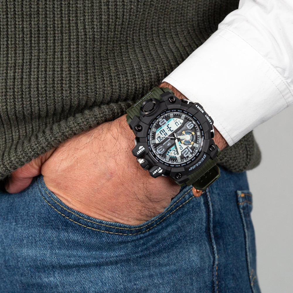 Dunlop Digital Men's DUN99G06 Multi - Functional Stylish Watch