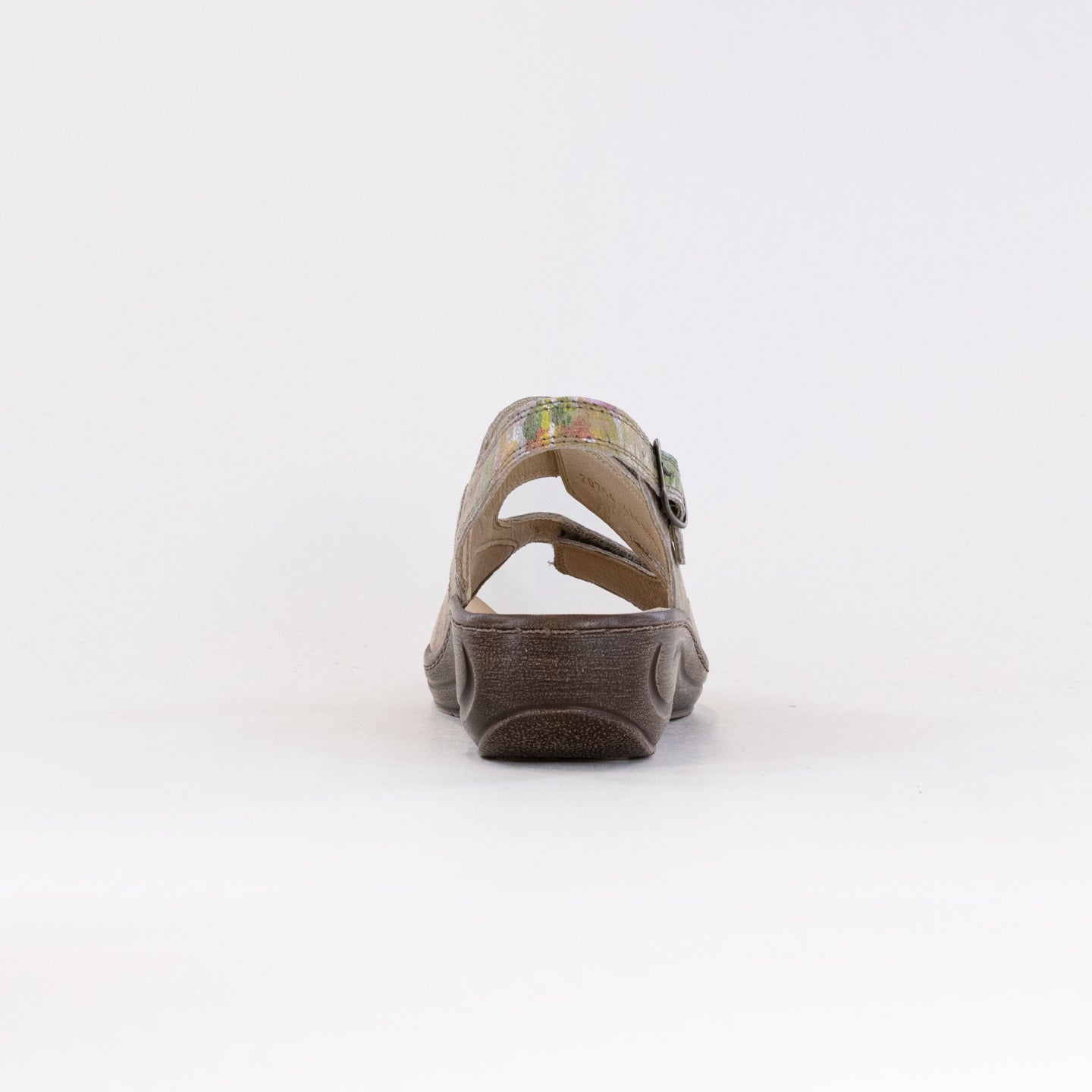 Women's Casual Fidelio Vienna Leather Backstrap Sandal in Sesame Vilano Color