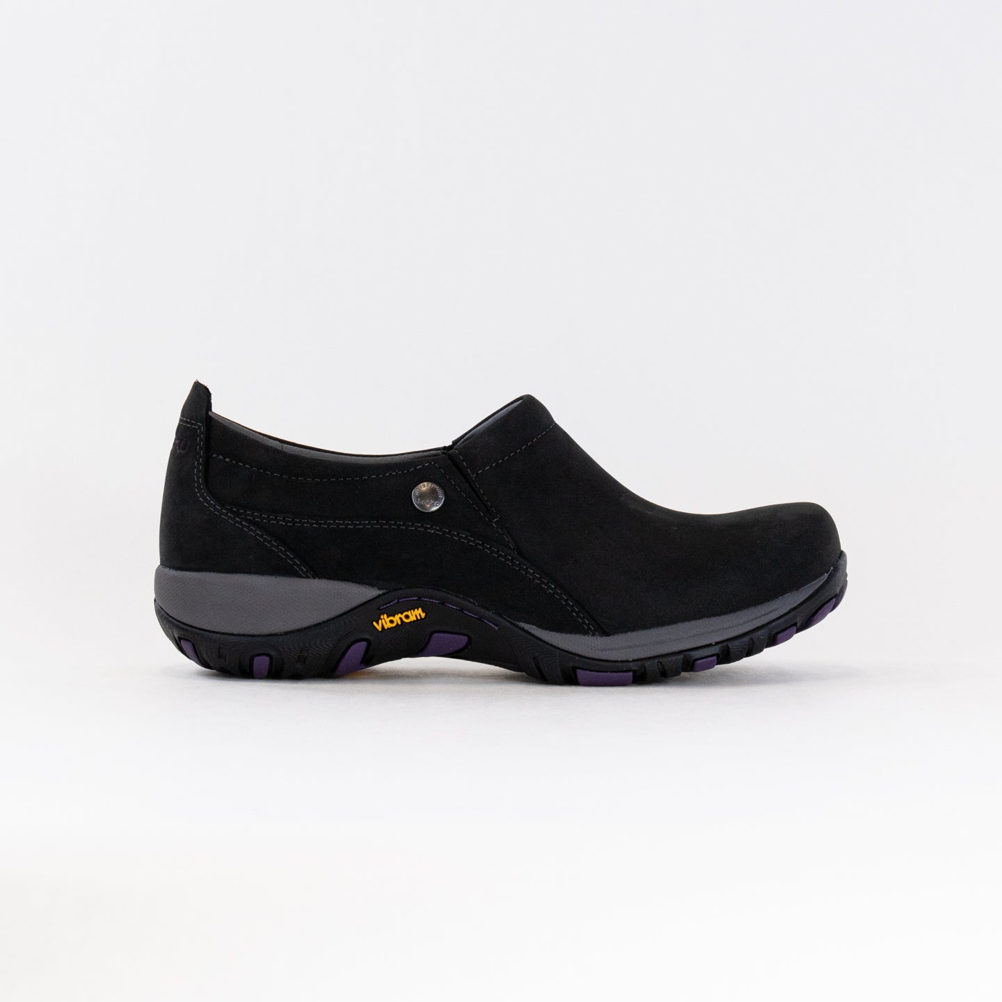 Dansko Women's Waterproof Patti Shoes in Black Milled Nubuck