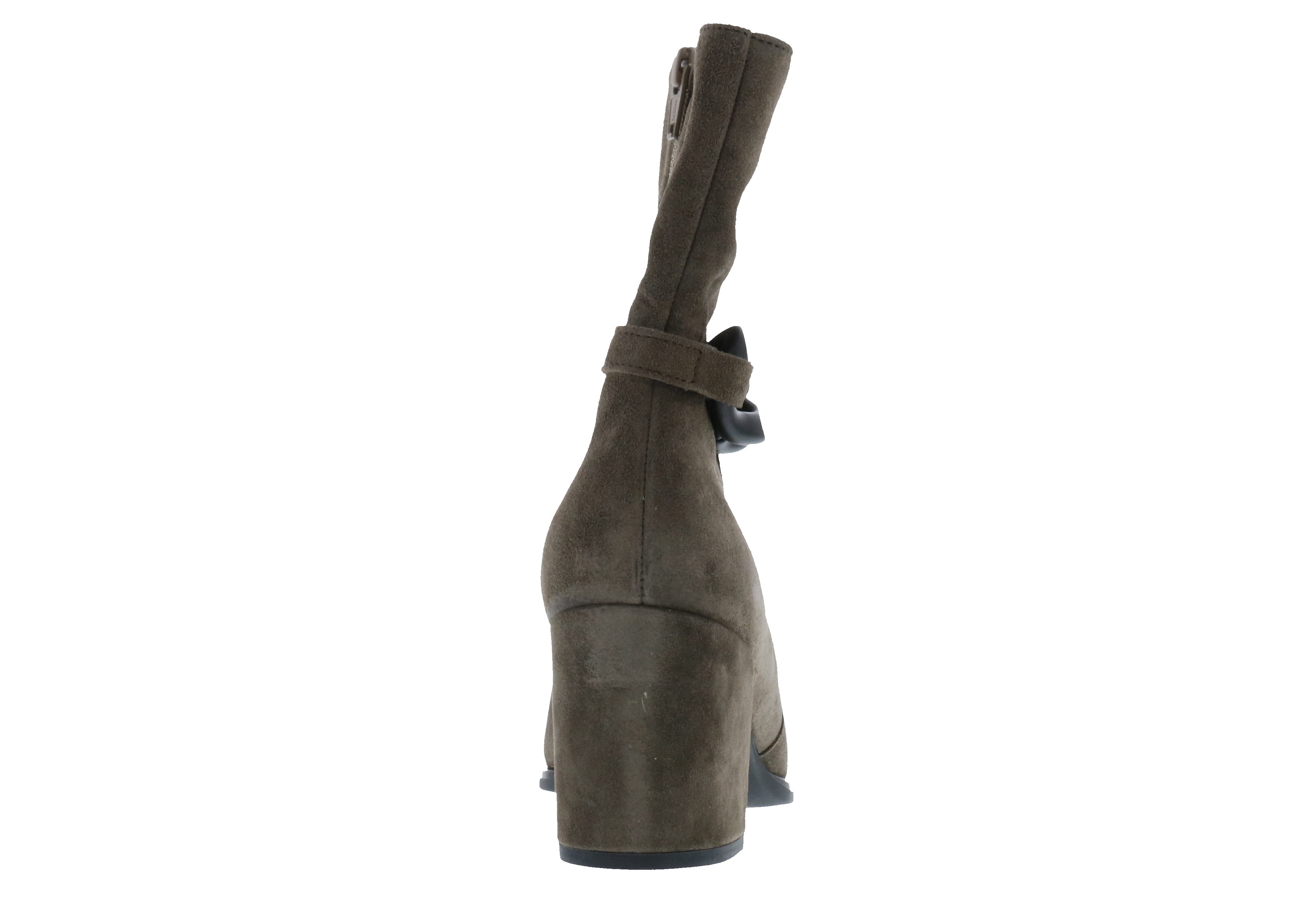 Women's Gabor Mohair 95.621.18 Suede Shoes with Easy Zip