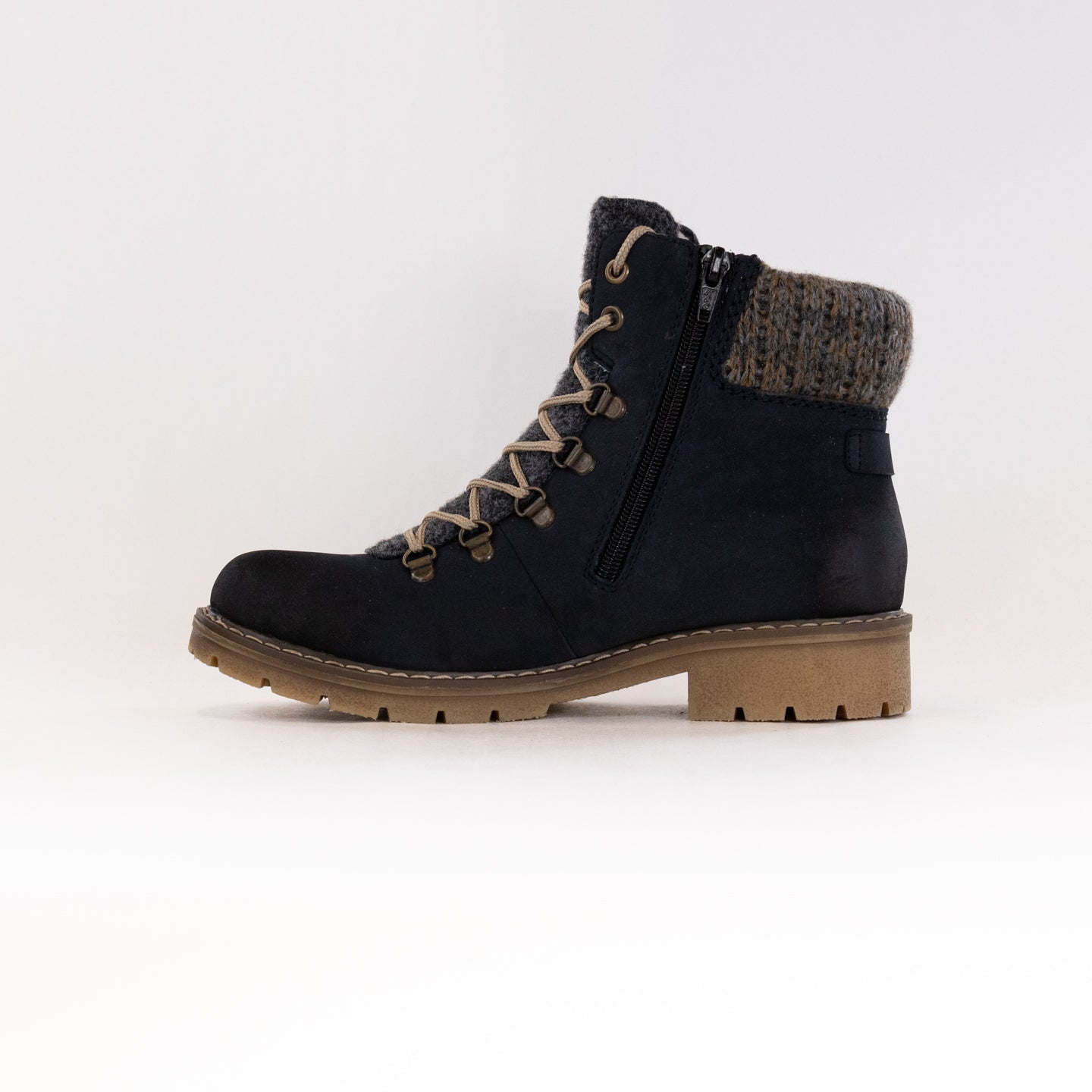 Rieker Y9131 Sabrina Women's Lace-up Boots in Pacific Blue