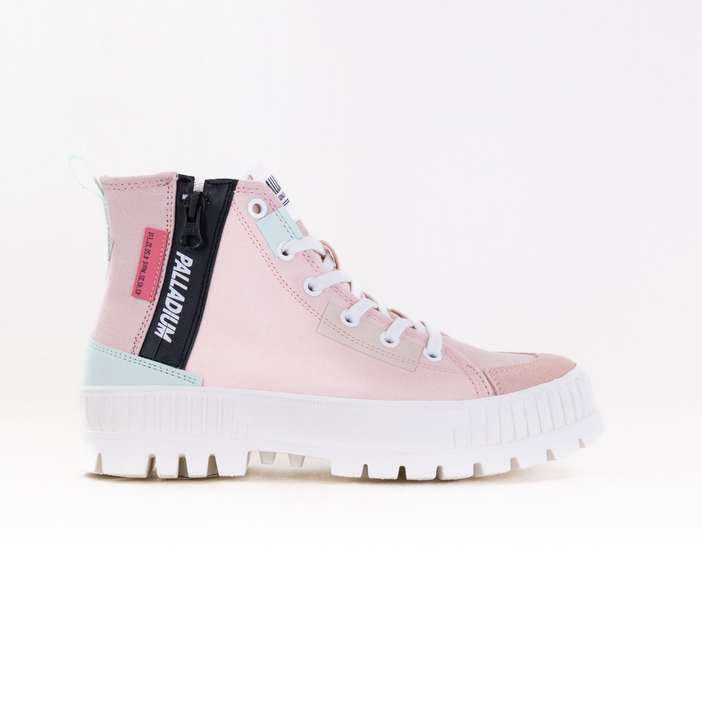 Women's Palladium Pallashock Backzip 2 Sneakers in Nature Pink