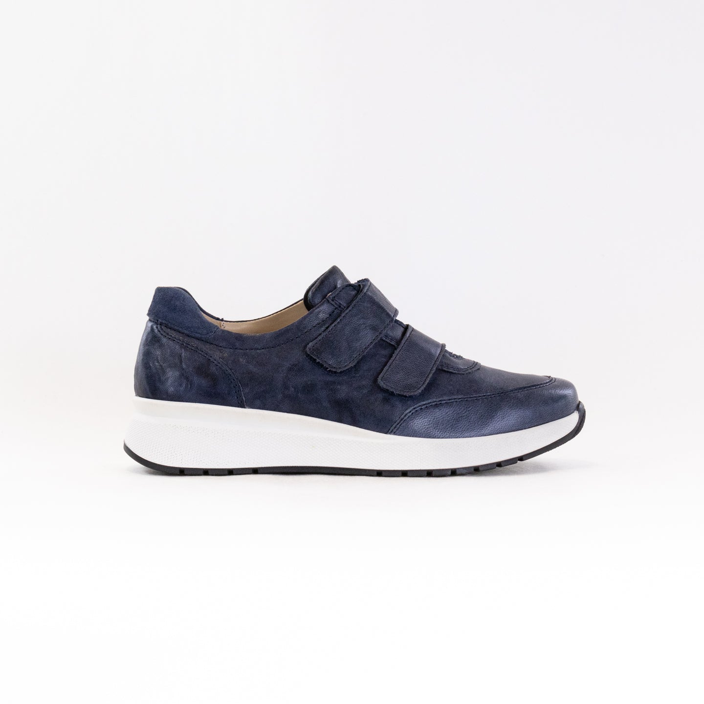 Fidelio Heaven 566106 Women's Comfortable Blue Leather Sneakers