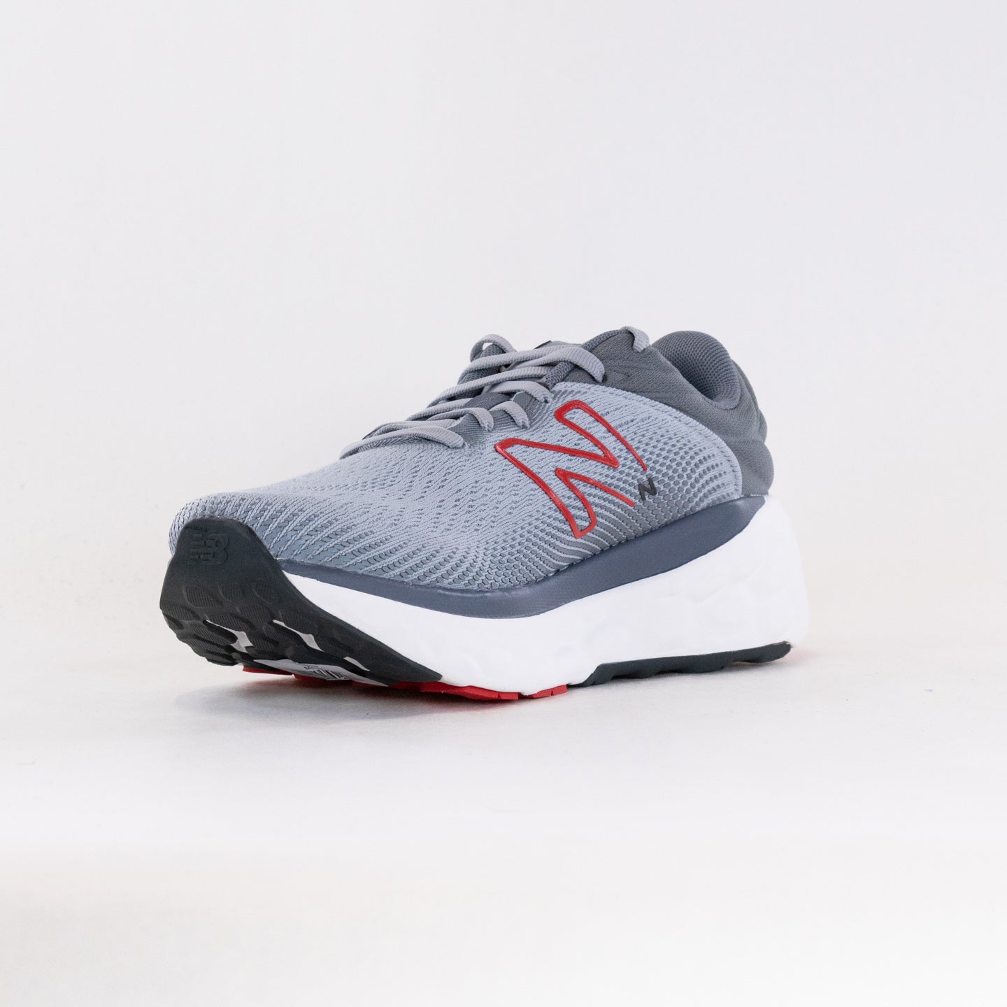 Men's New Balance 840 Fresh Foam X V1 - Stylish Grey/Red Running Shoes