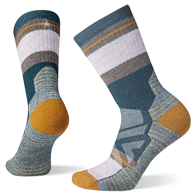 Smartwool Women's Twilight Blue Hike Full Cushion Crew Socks with Superior Comfort
