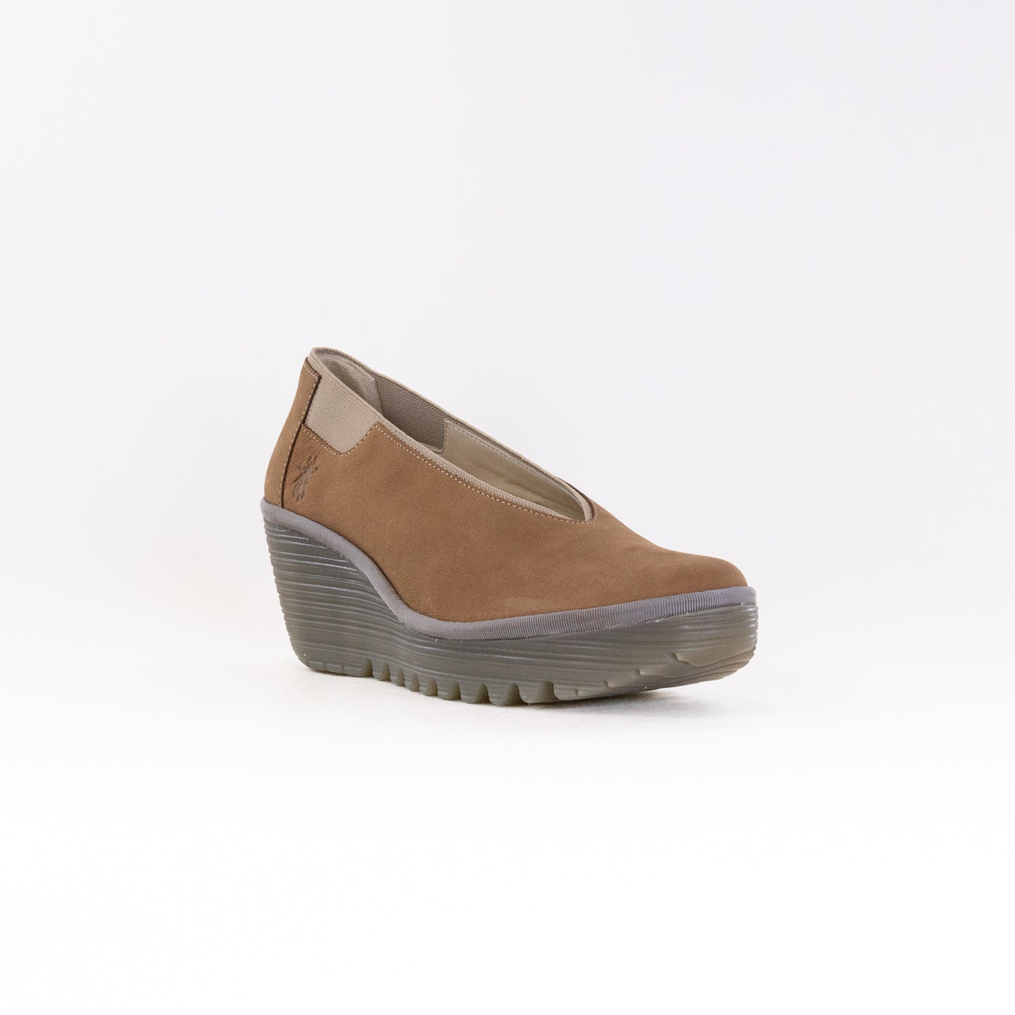 Fly London Women's Super-Sleek YOZA438FLY Sand Wedge Heels