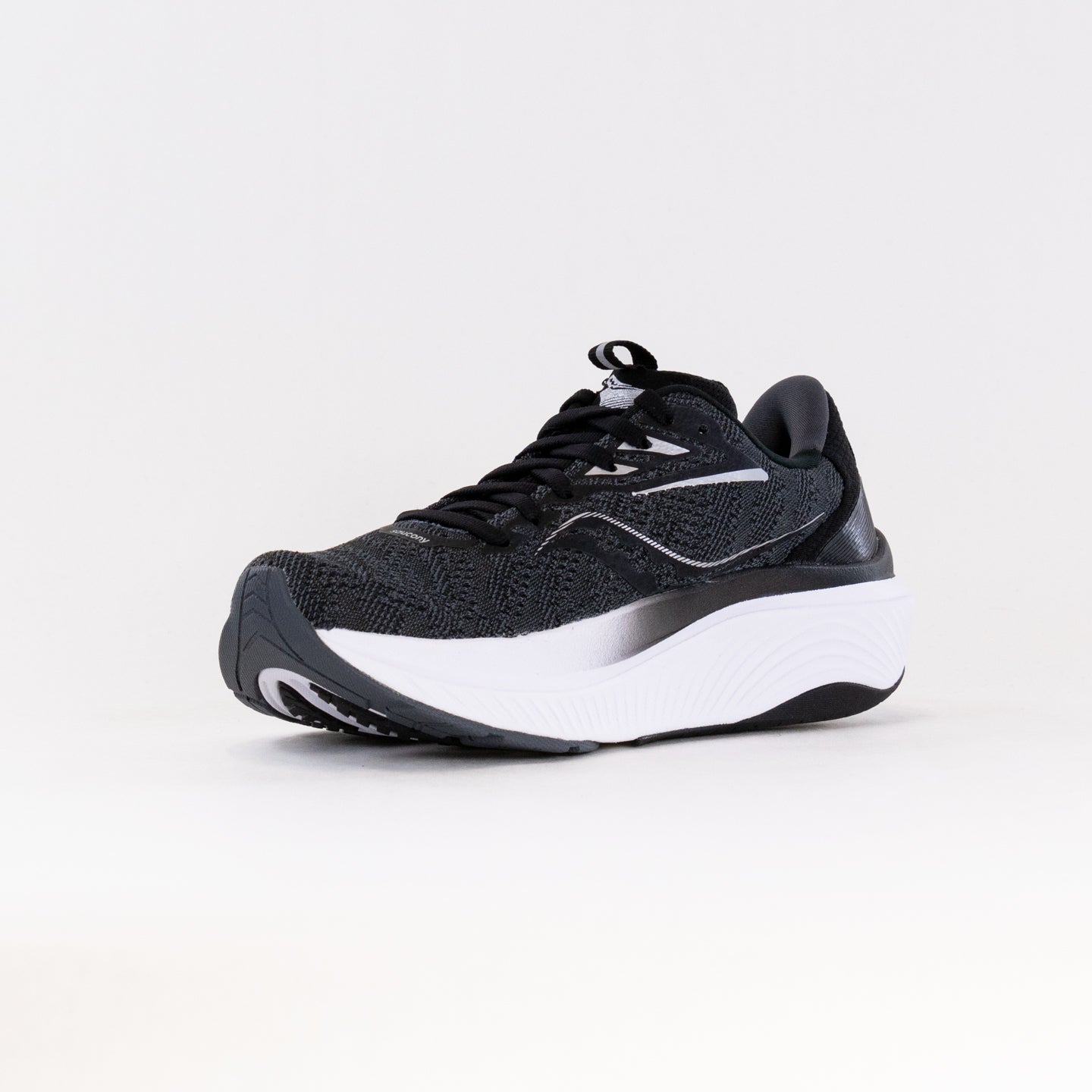 Saucony Women's Echelon 9 Running Shoes - Classic Black and White Colorway