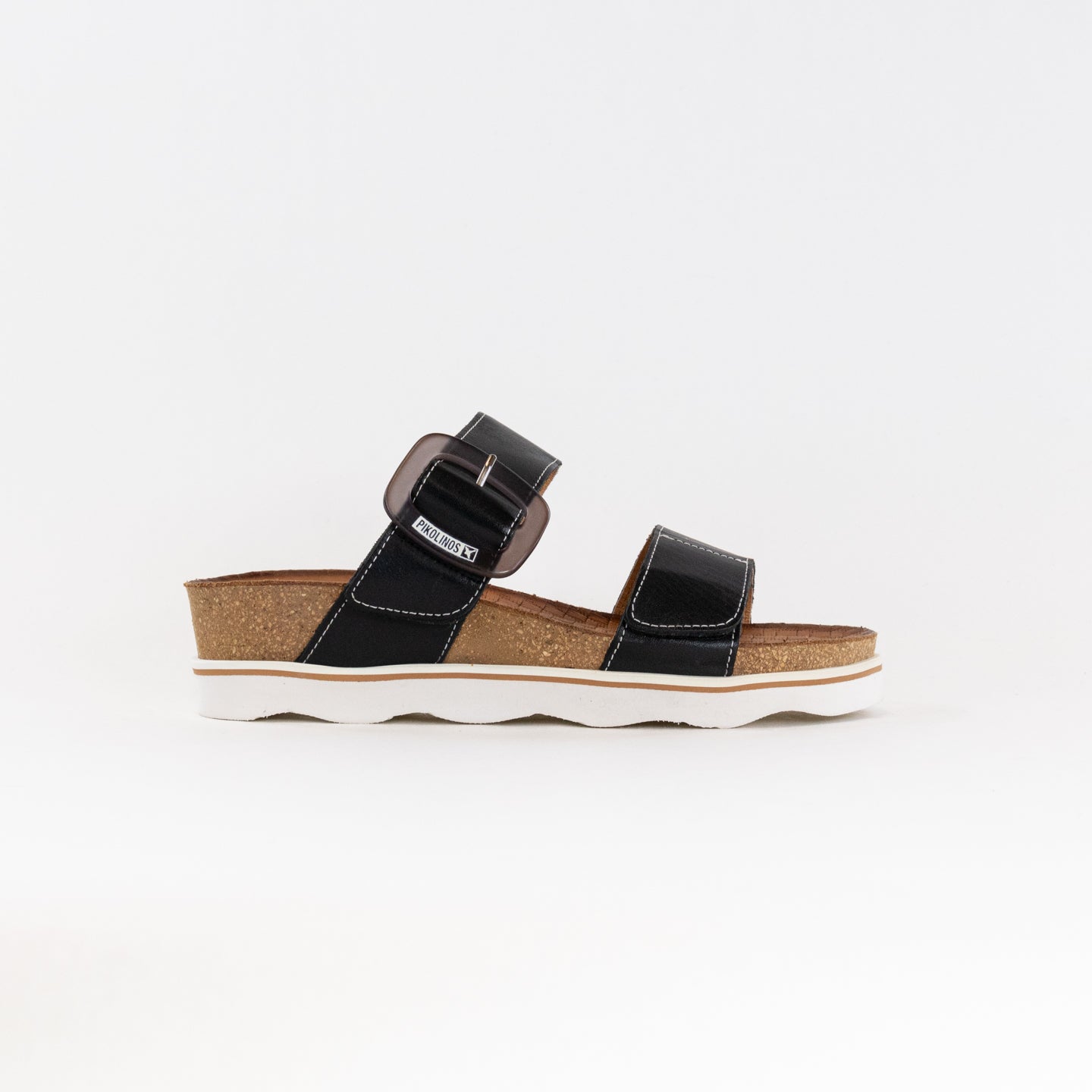 Pikolinos Women's Black Menorca W6E - 0596 Comfortable Bio Sandals