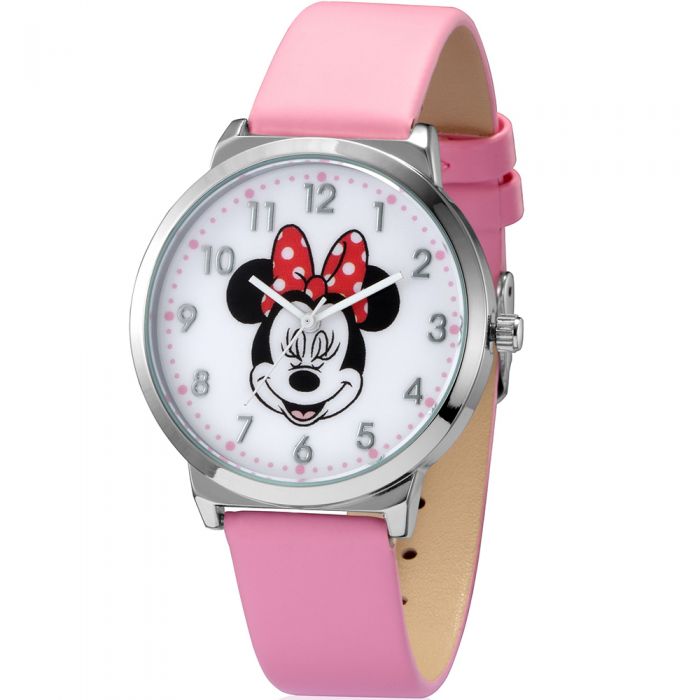 Disney Branded SPW008 Adorable Minnie Mouse Pink Children's Watch