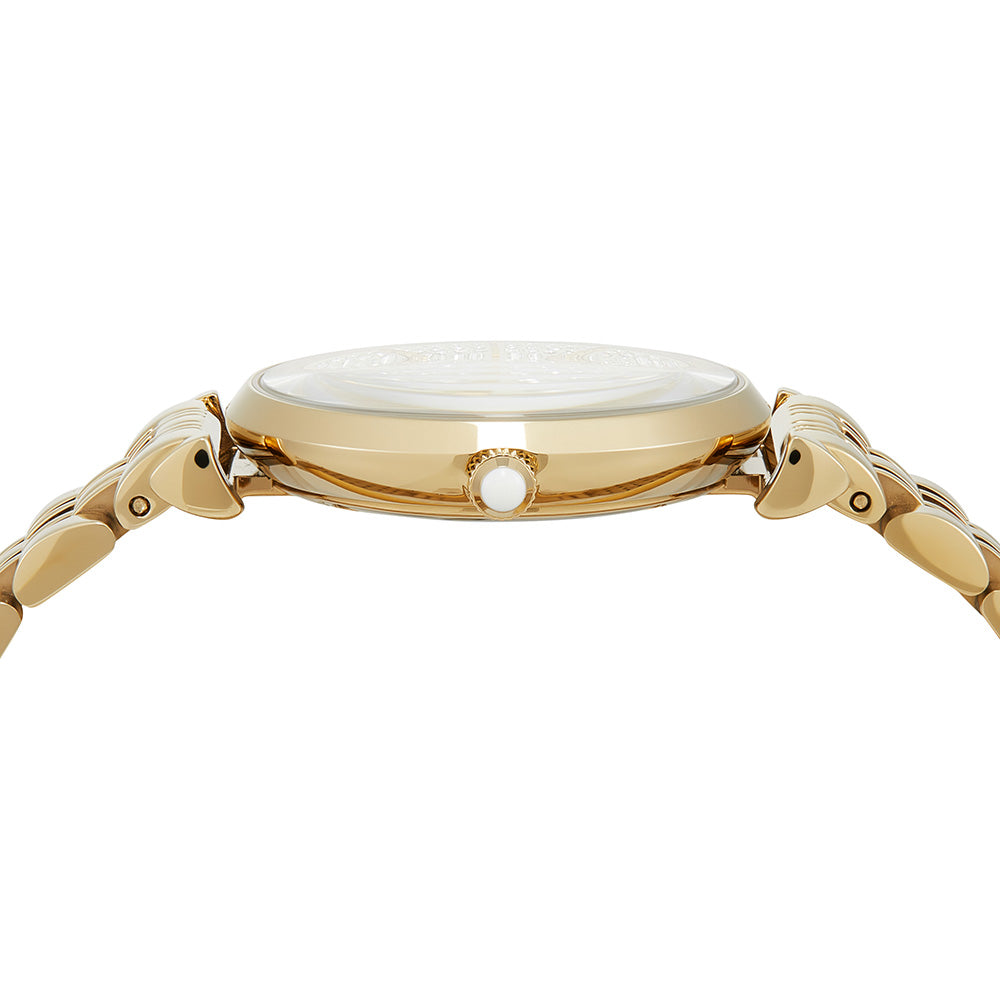 Emporio Armani Luxury Gold-Tone Stainless Steel Gianni T-Bar Men's Watch AR11608
