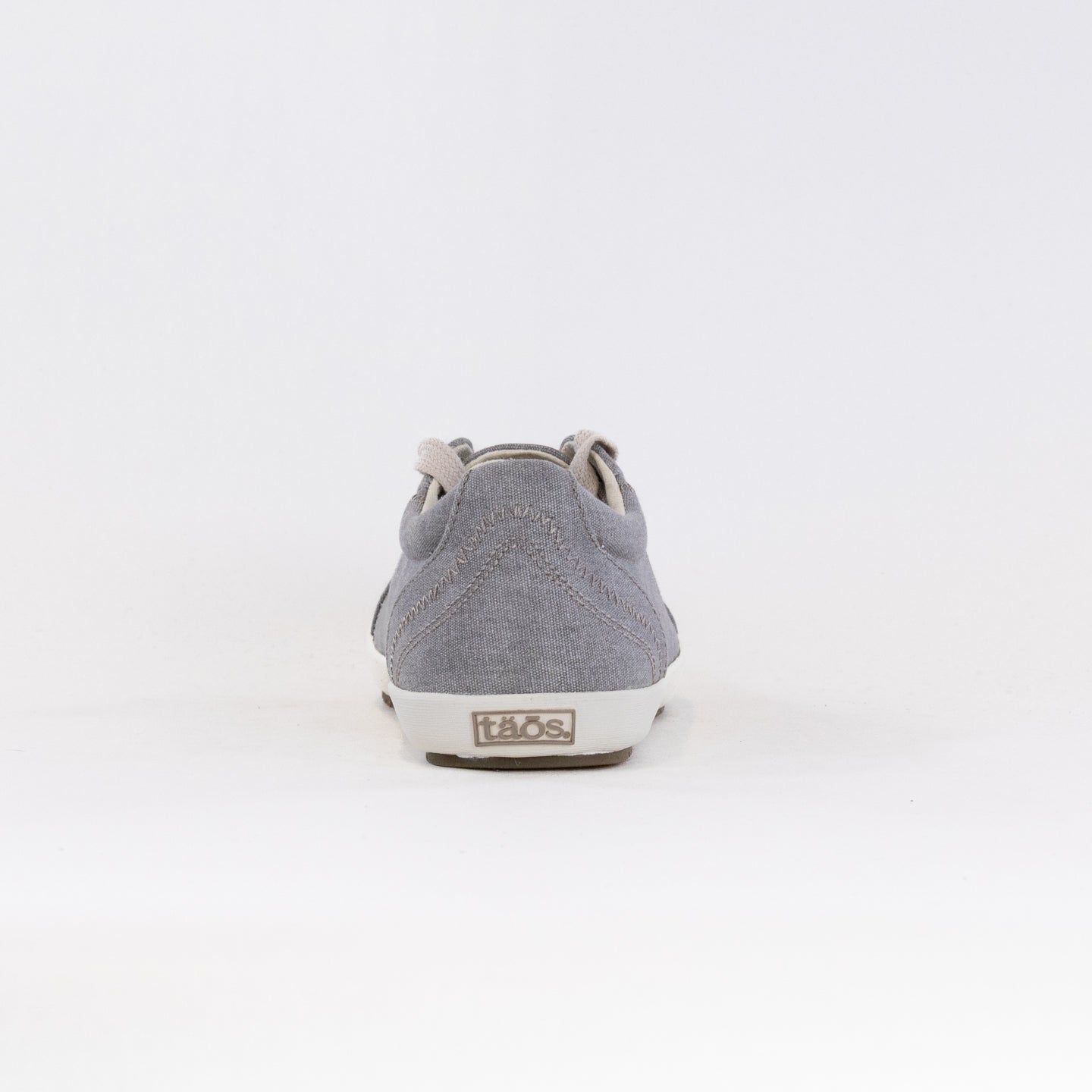 Taos Star Women's Grey Washed Canvas Casual Sneakers