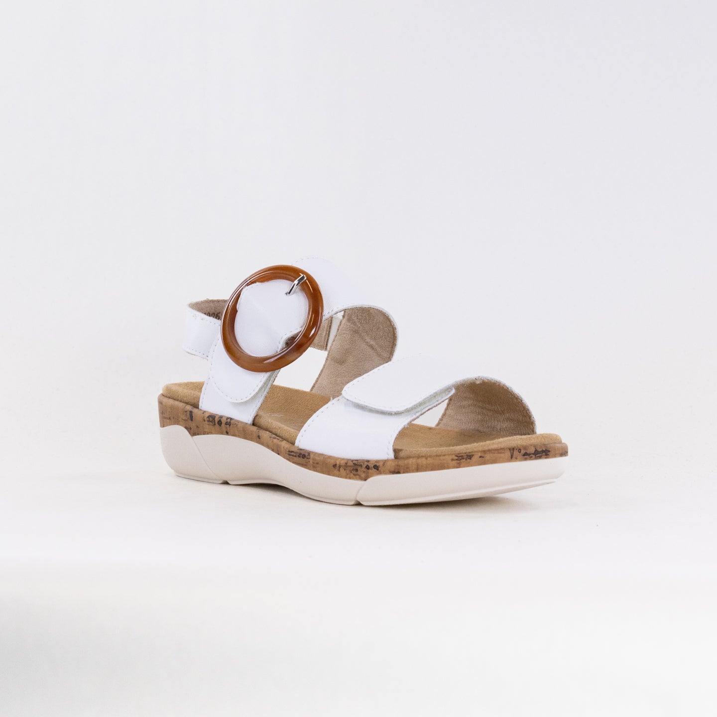 White Women's Remonte Jocelyn R6853 Antistress Sandals