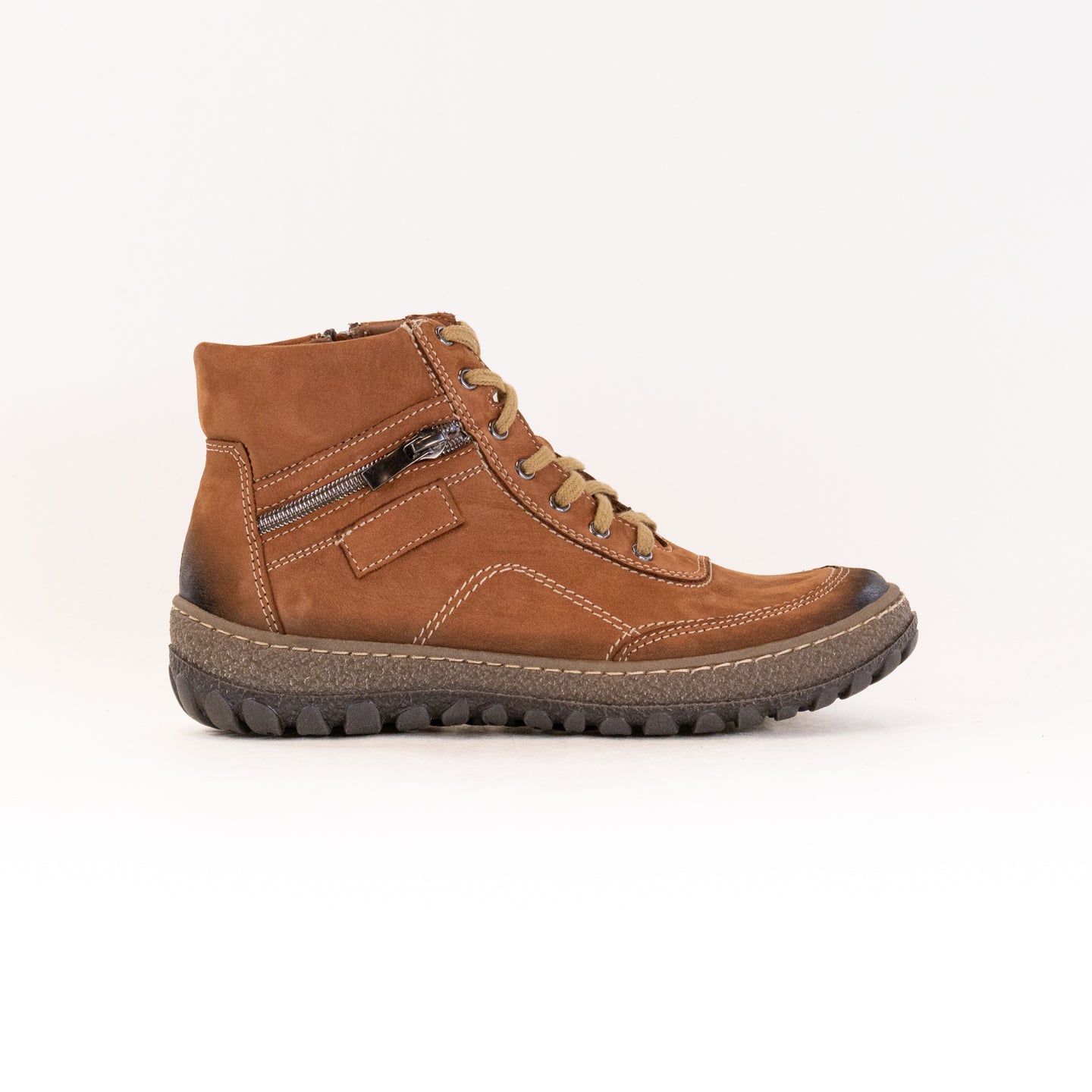 V-Italia Women's Light Brown Comfort Walking Shoes - 641 Kiki Model