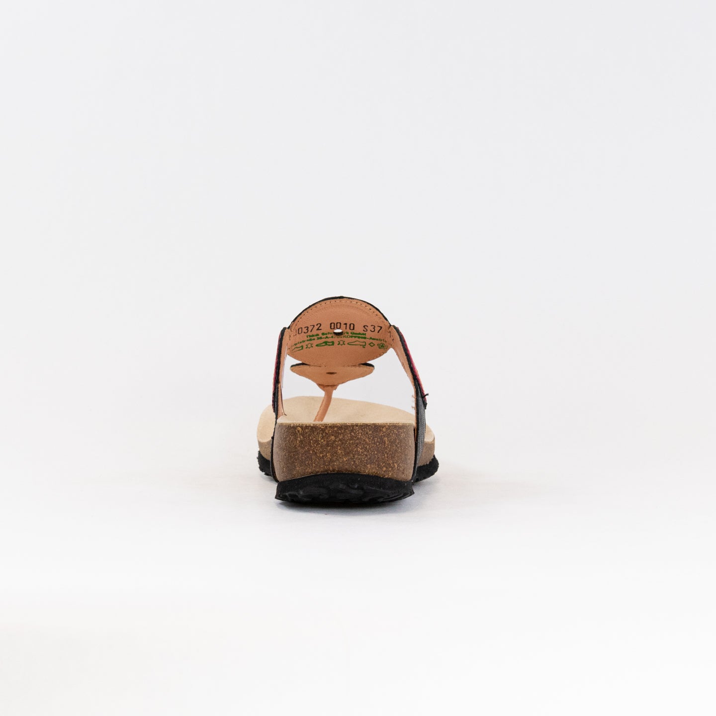 Black Combo Women's Think Julia 372 Sandals with Sustainable Design