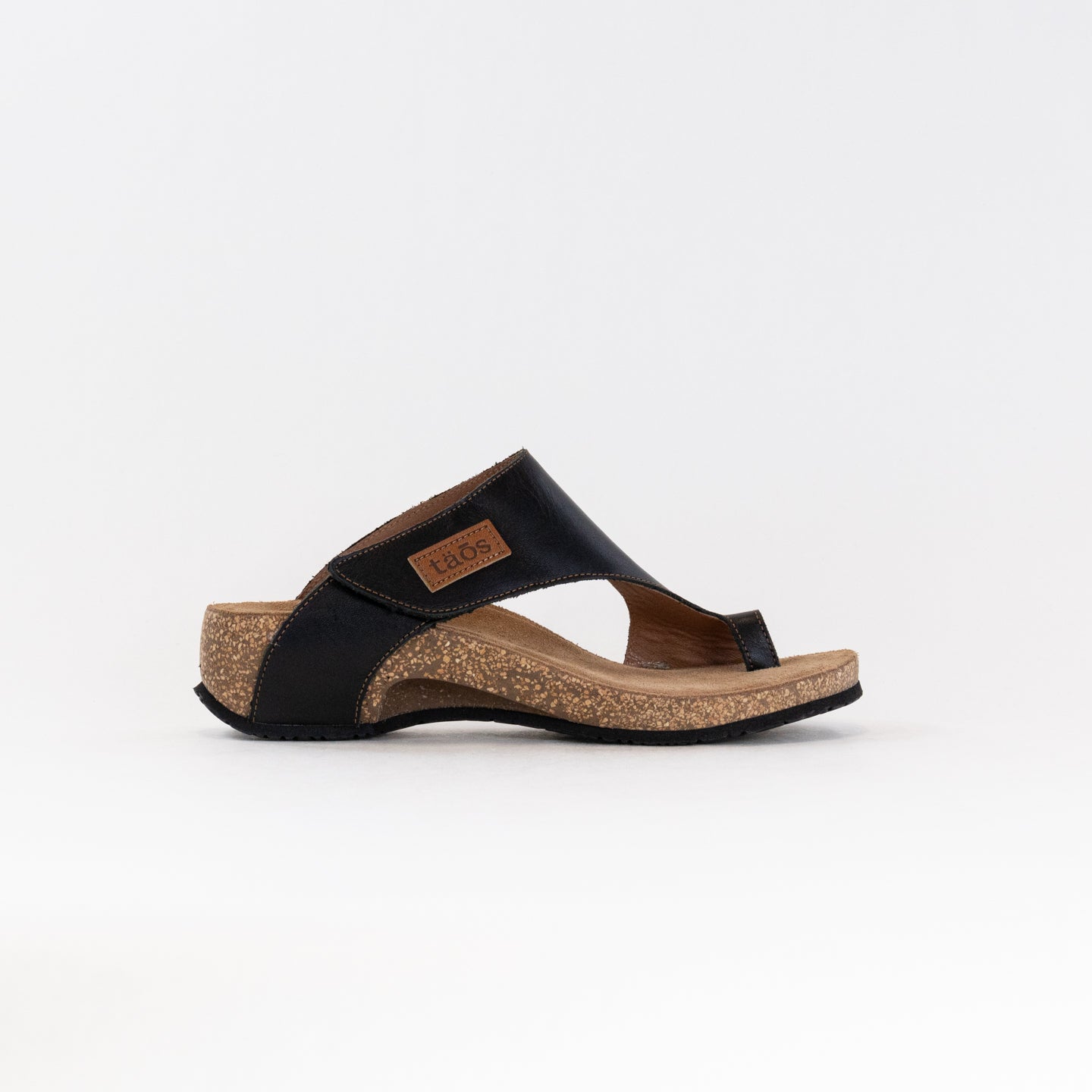 Women's Black Taos Loop Wedge Sandals - Ideal Summer Footwear
