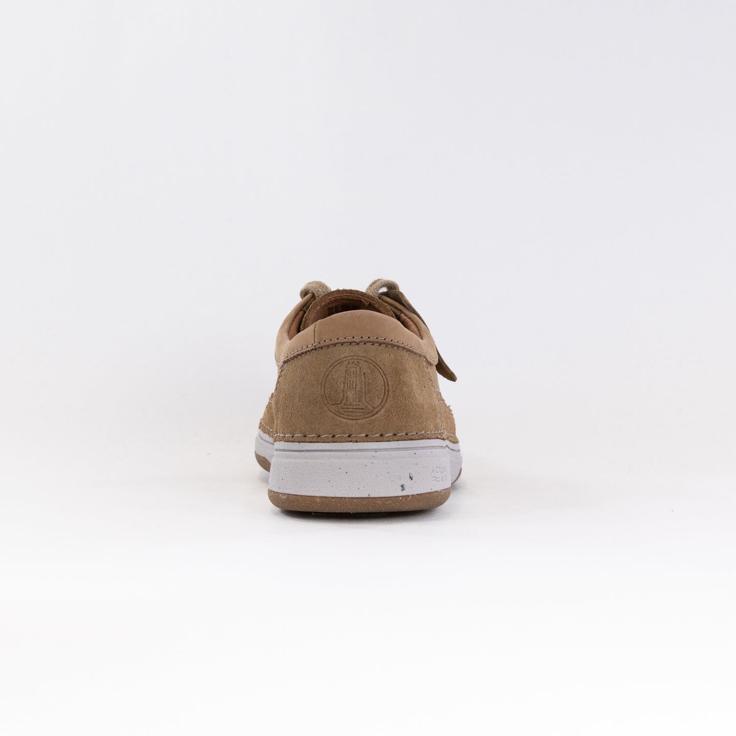 Men's Clarks Nature 5 Lo - Stylish Dark Sand Leather Shoes