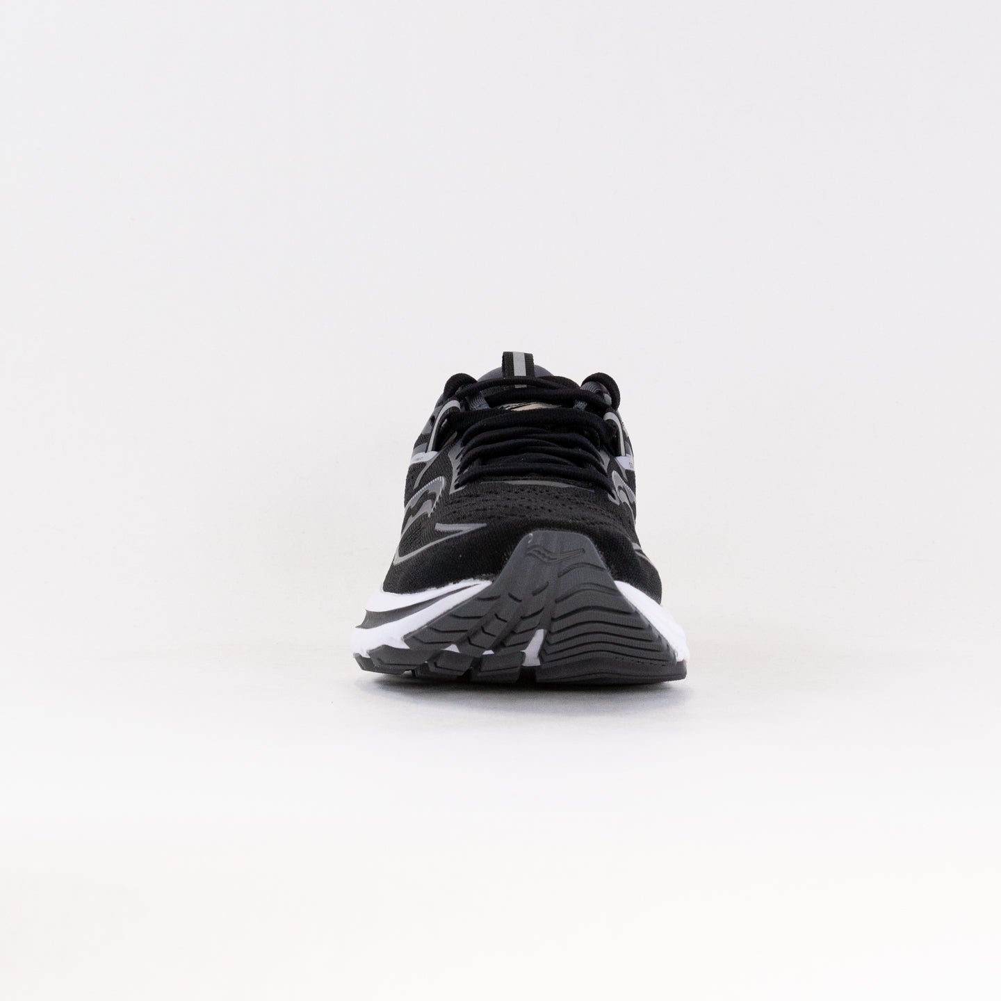 Women's Saucony Omni 21 Running Shoes - Classic Black/White