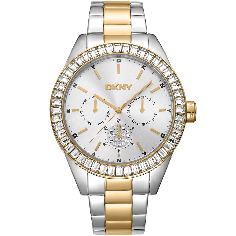 DKNY Nolita DK1L027M0075 Multi - Function Glitzy Watch