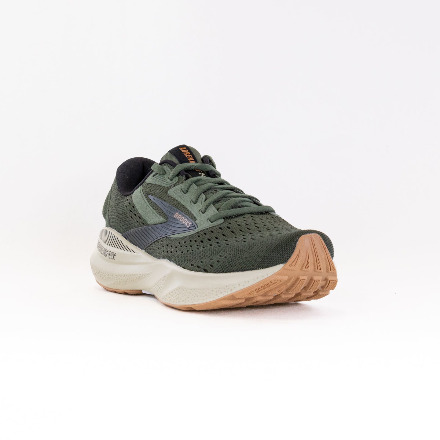 Men's Brooks Adrenaline GTS 24 Running Shoes - Thyme/Black/Pelican