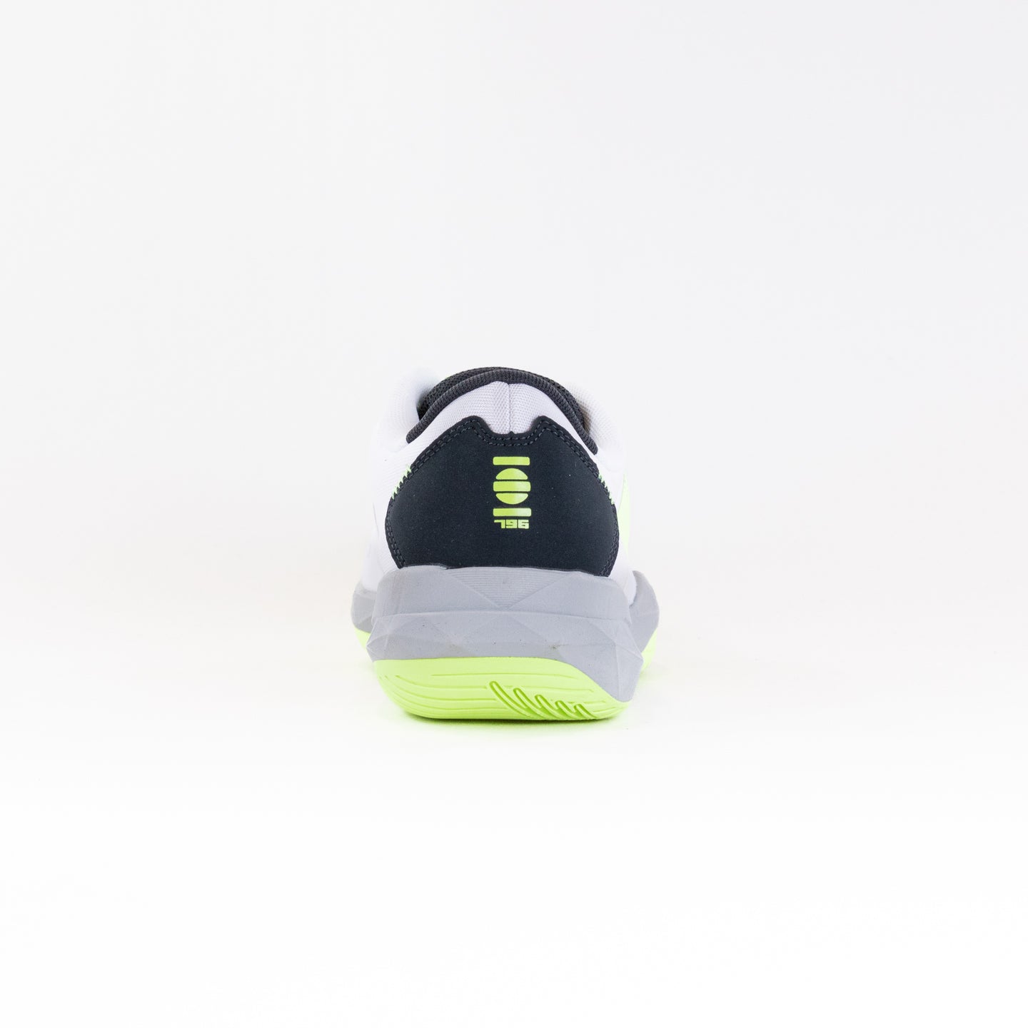 Men's New Balance White-Green Tennis Shoes for Hard Courts