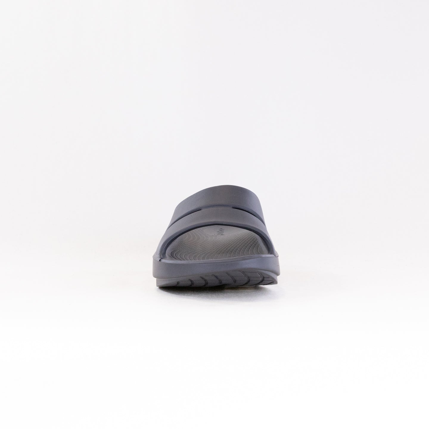 Unisex OOFOS OOahh Slide Sandal in Slate Color for Enhanced Comfort