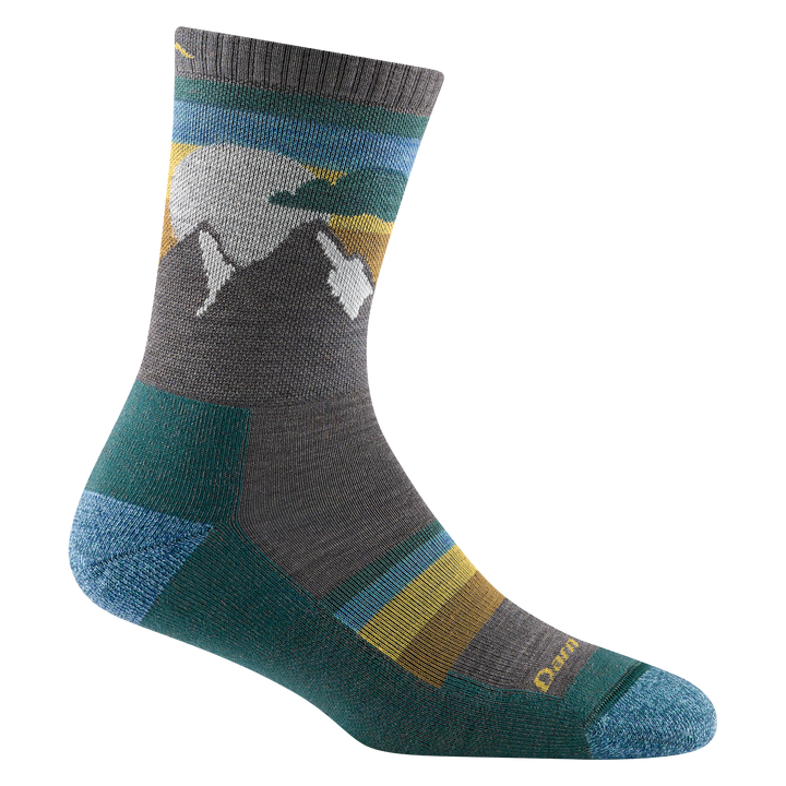 Darn Tough Women's Lightweight Micro Crew Hiking Socks for Sunset Ledge Adventures