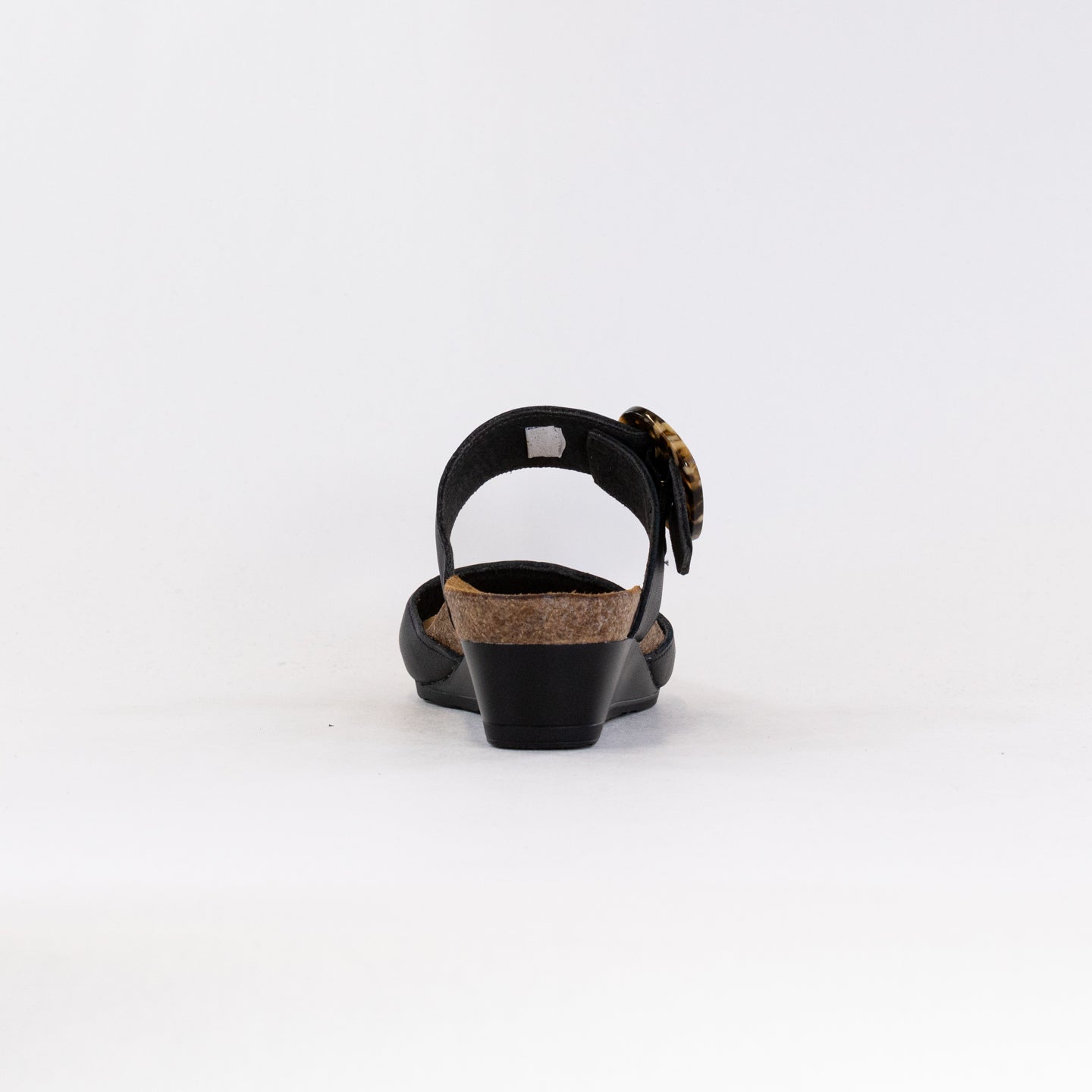 Naot Women's Kingdom Sandals - Jet Black Genuine Leather